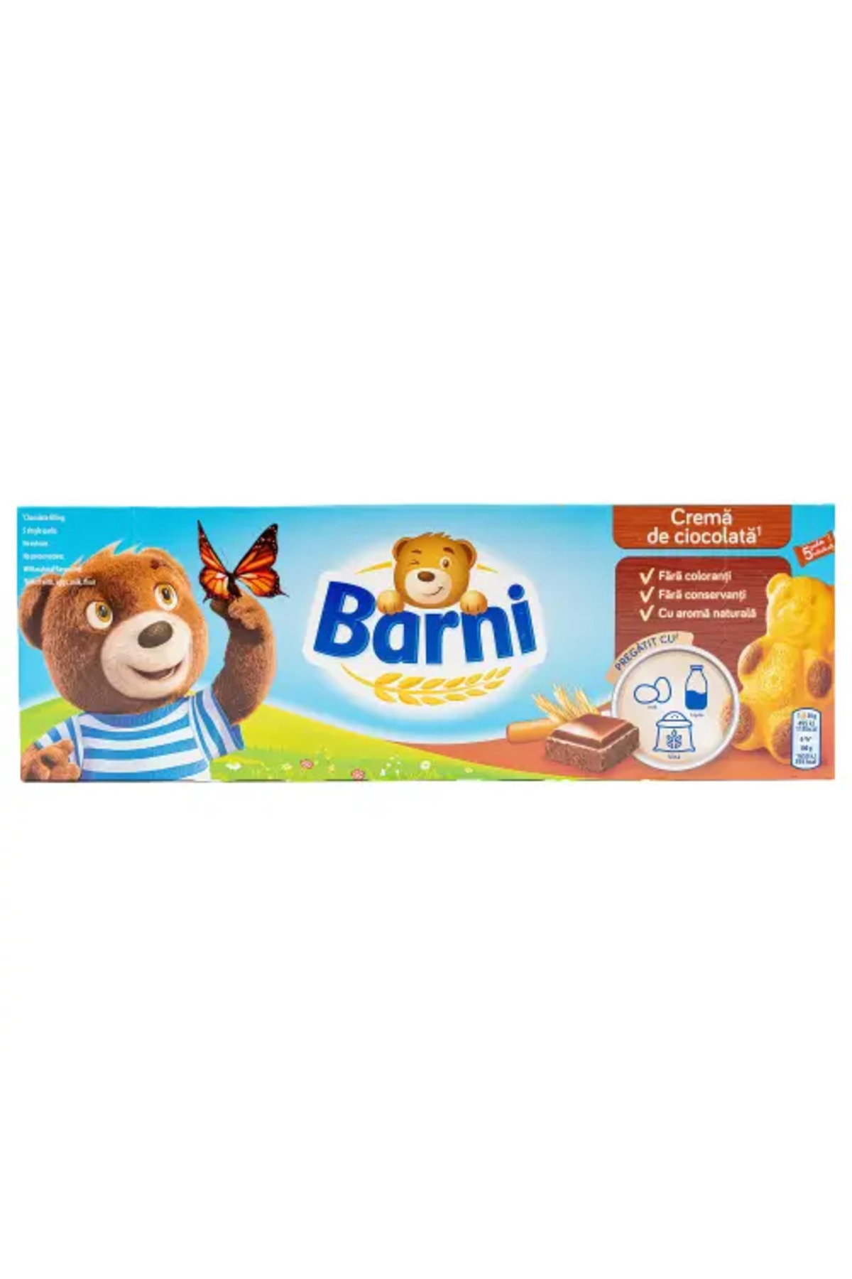 Barni Ursuleti cu crema de ciocolata 150g
