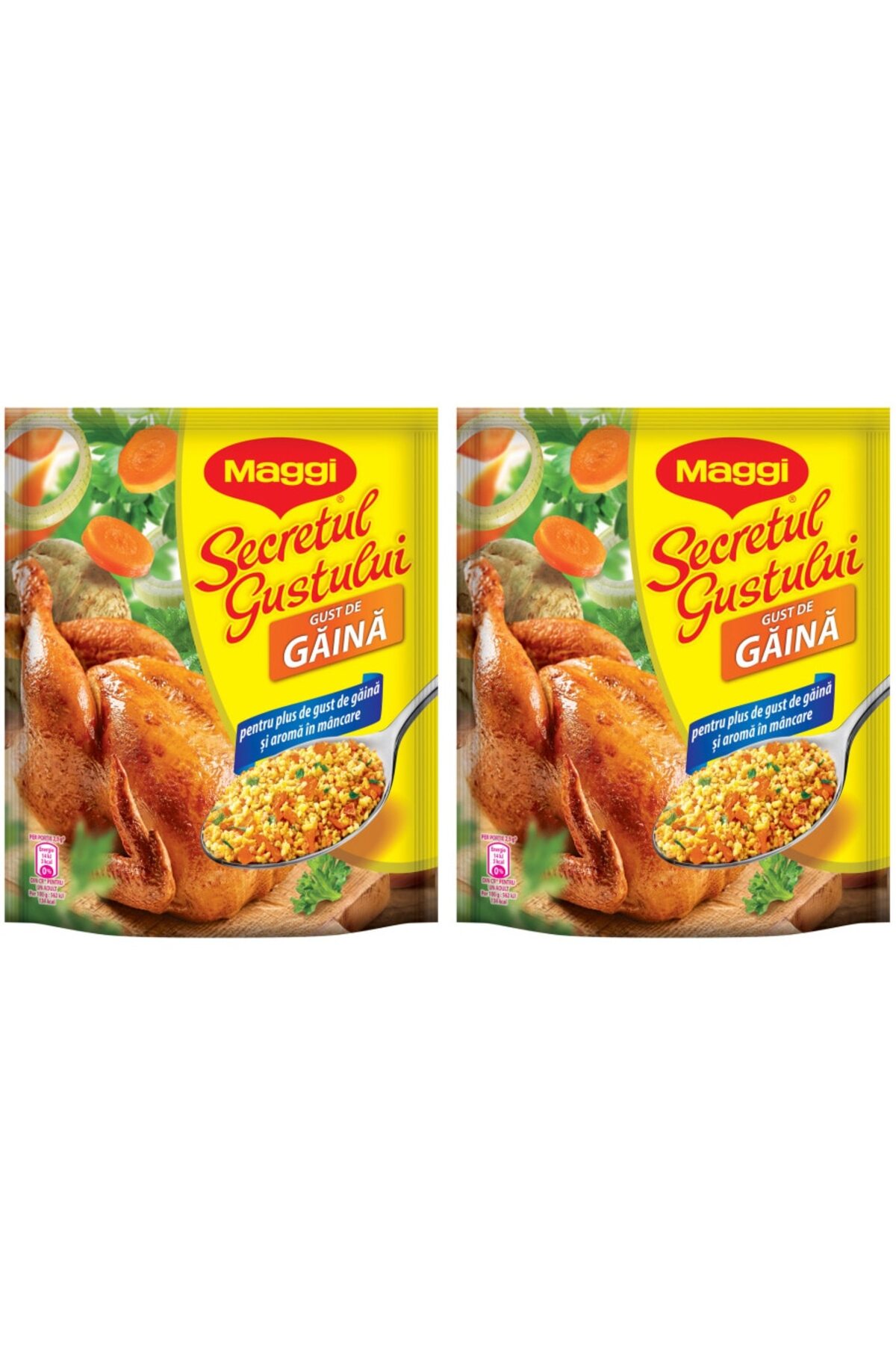 Maggi Baza pentru mancare cu gust de gaina Secretul Gustului 2x400g