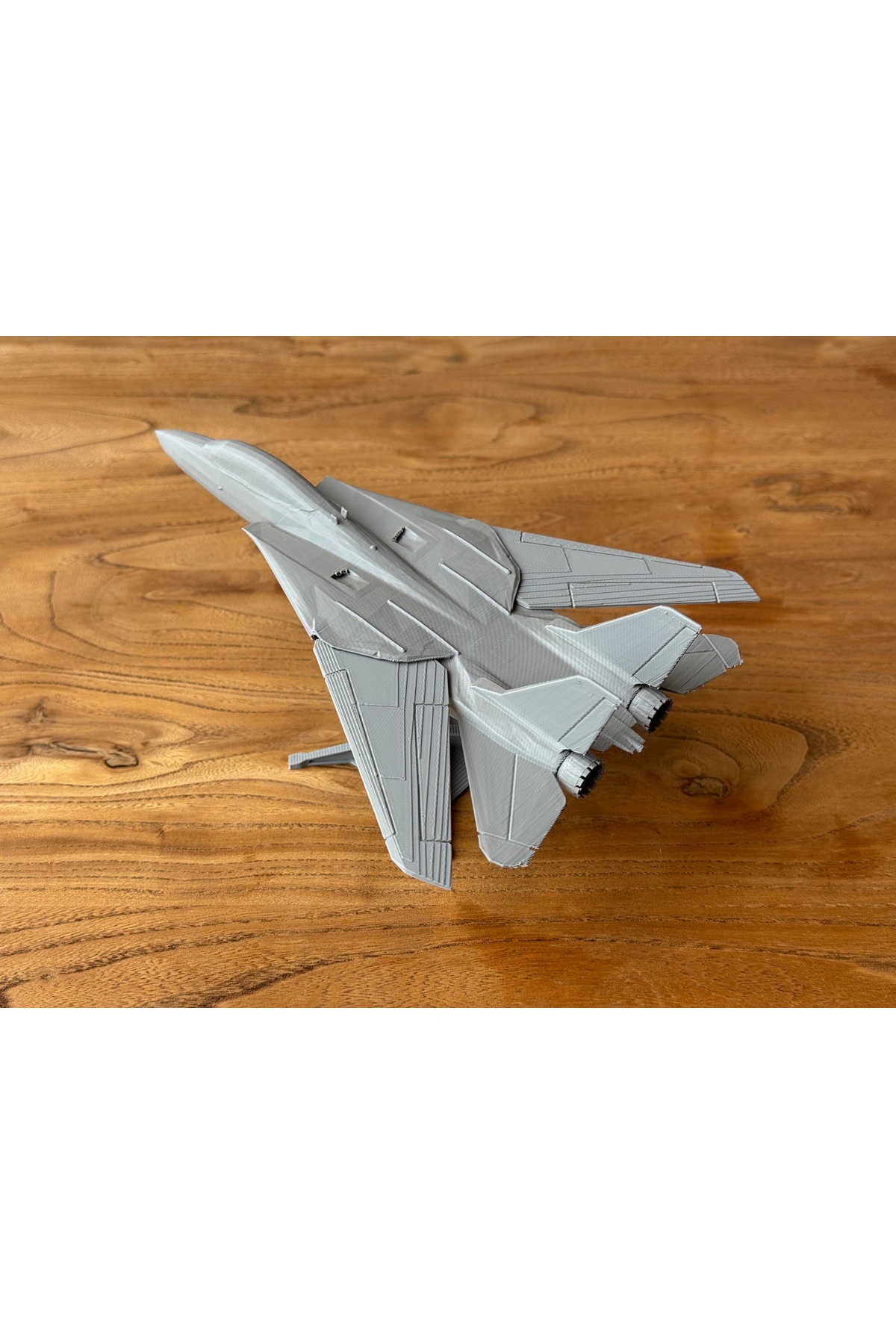 Modello di aeroplano F-14 Tomcat | Modello di aeroplano verniciabile con ali mobili