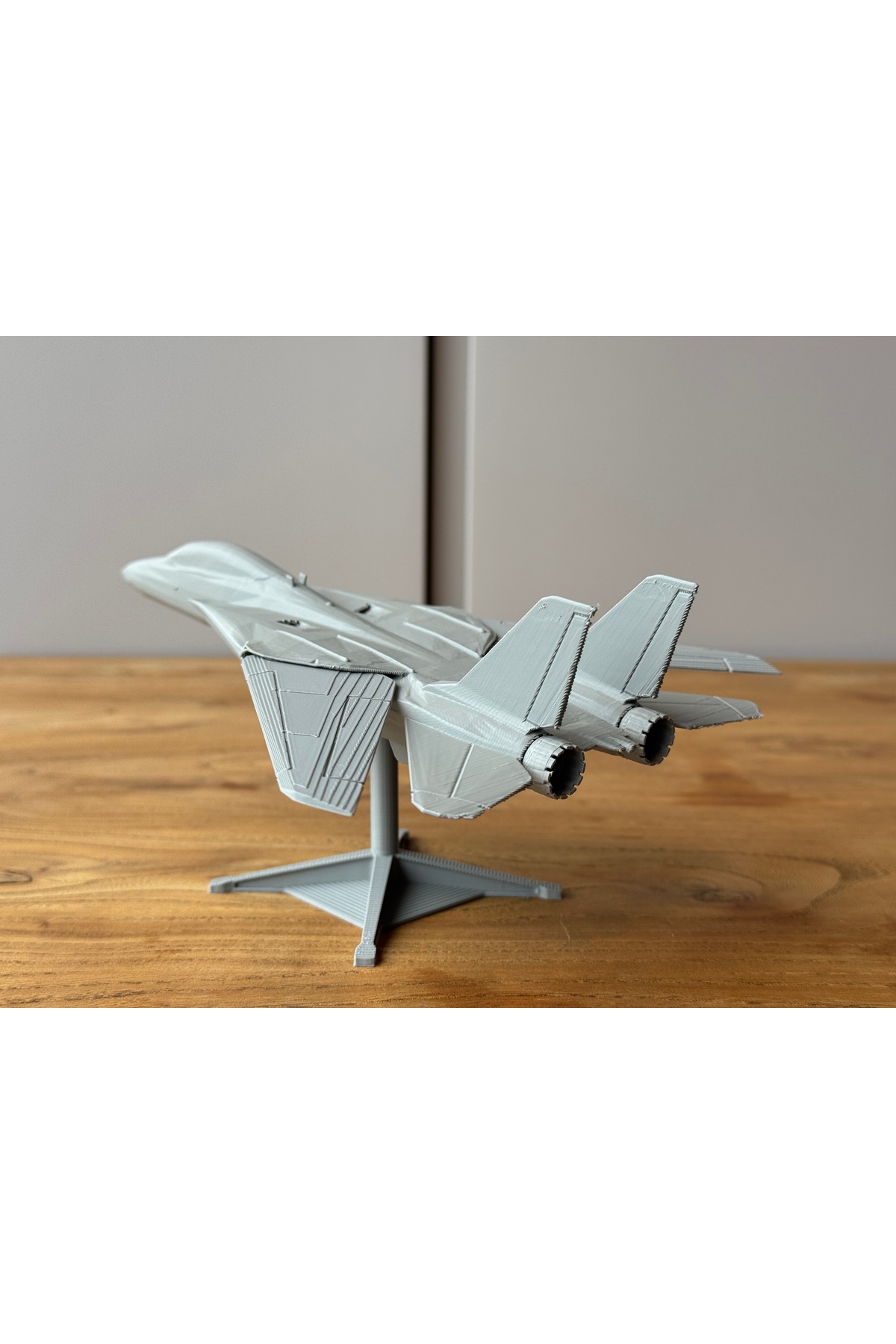 Modello di aeroplano F-14 Tomcat | Modello di aeroplano verniciabile con ali mobili