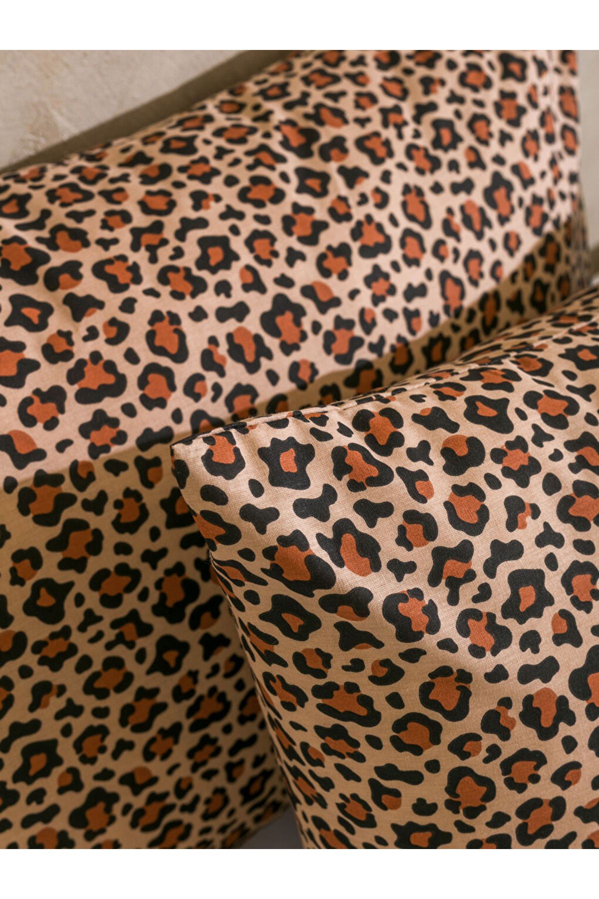 LC Waikiki-Leopard Patterned Pillow Case 2 Pcs 50X70 cm 3