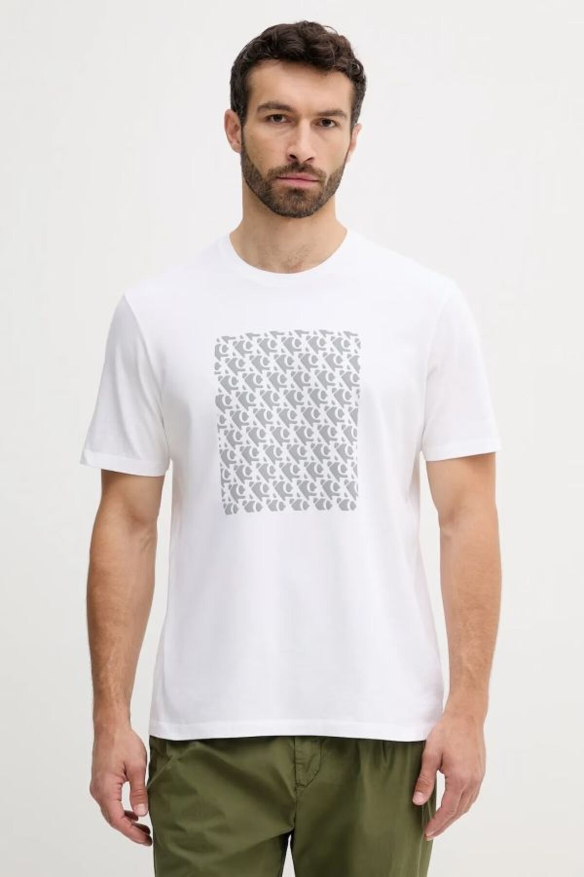 تیشرتمردانهCalvin Kleinسفید