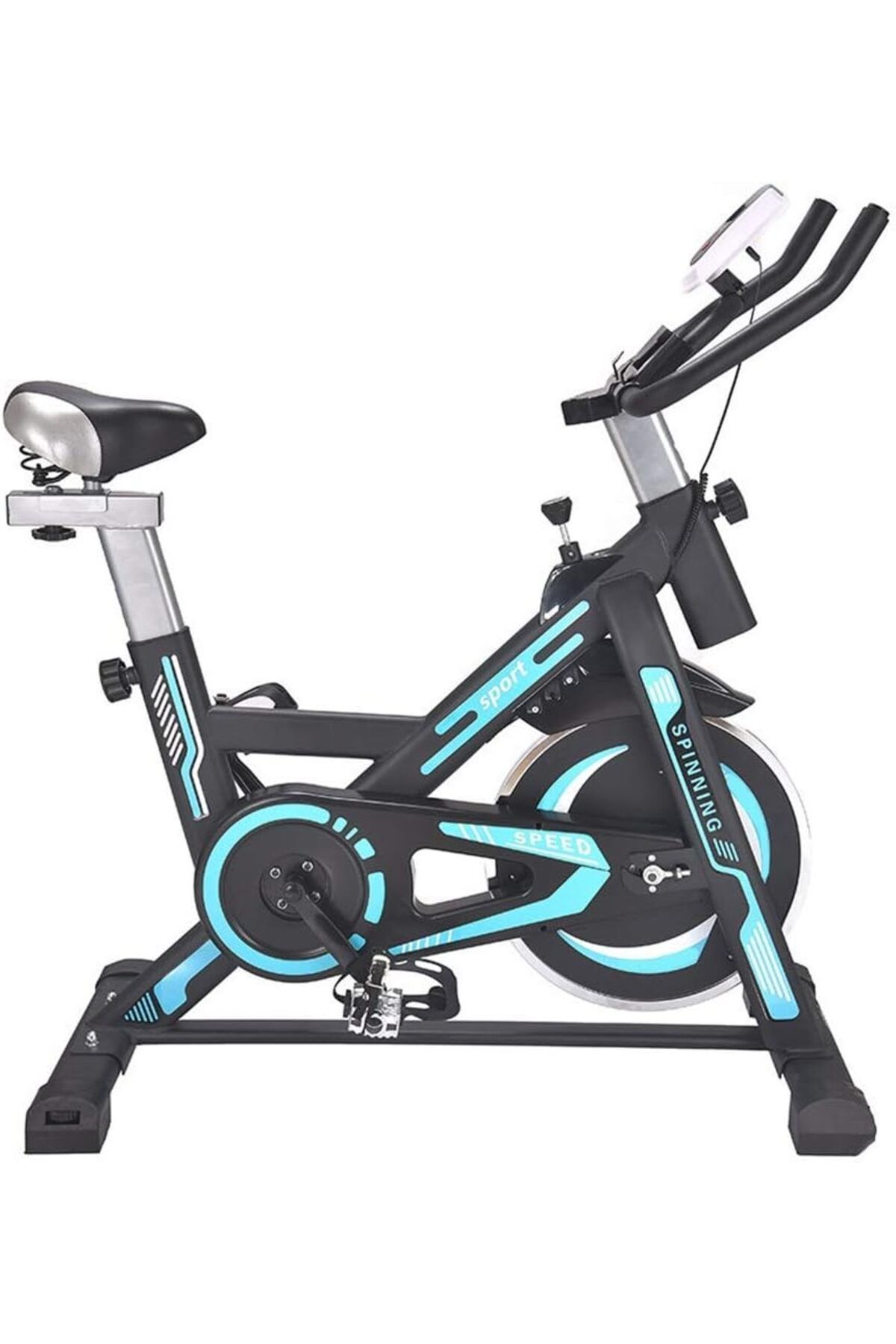 BUNCA-Lijiujia HC003 Magnetic Exercise Bike - 120kg Capacity, 8 Resistance Levels, Multi-Function Display 4