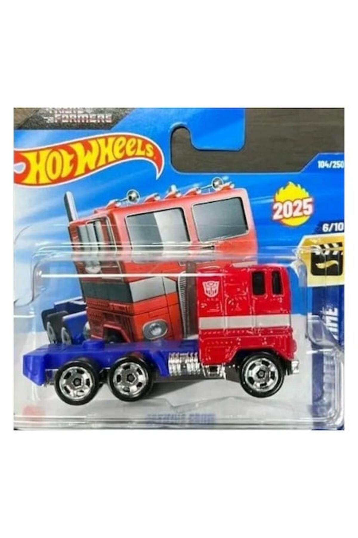 Masinuta Hot Wheels, Optimus Prime, model 2025, 1:64
