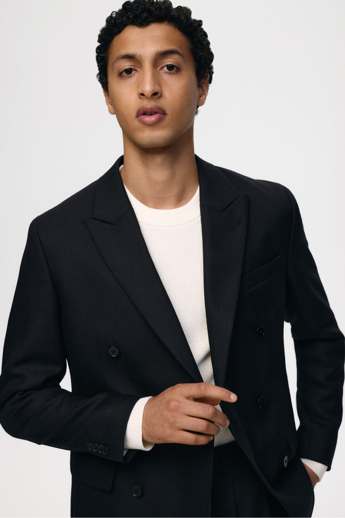 کاپشن مردانه راسته آستین استاندارد | اچ اند ام H&M 1290813 - تصویر 3