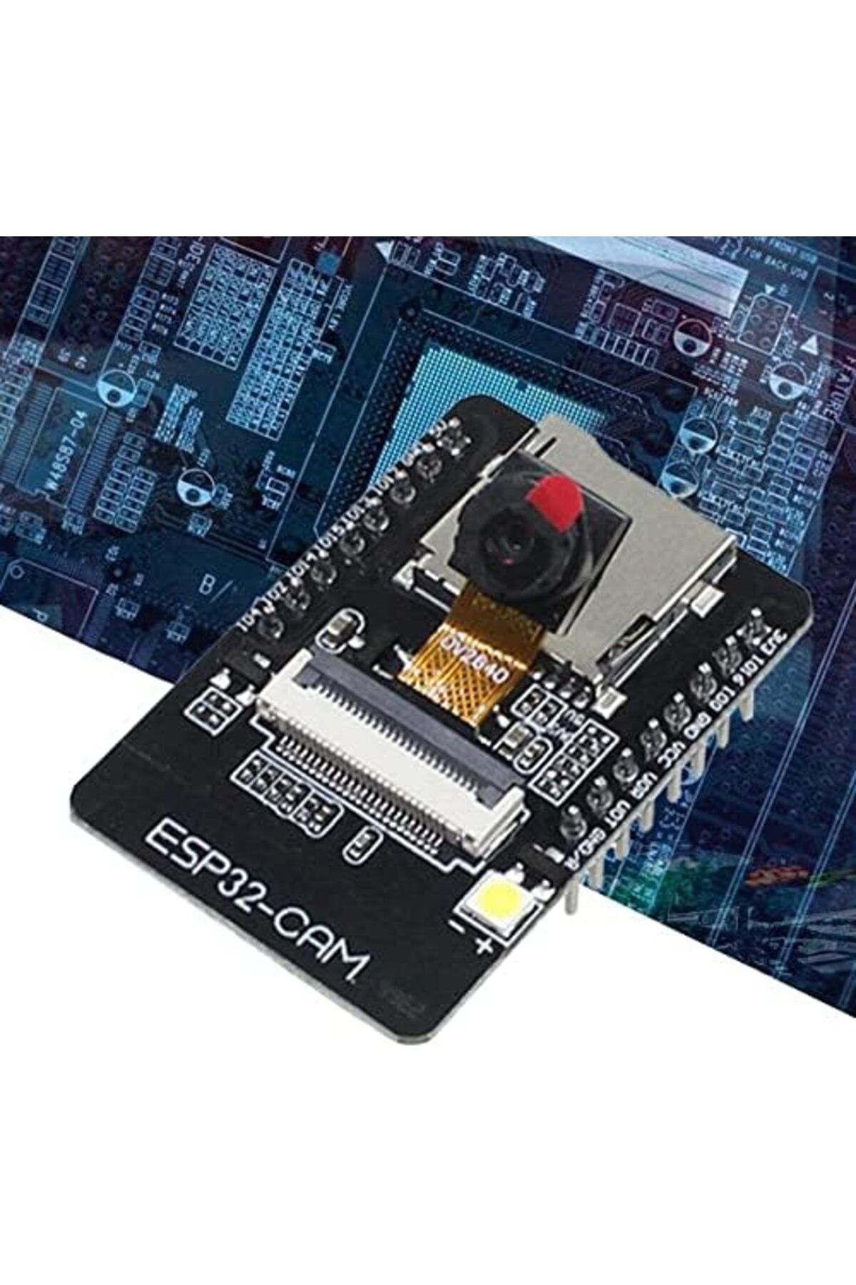 ESP-لوحة تطوير كاميرا Hevfdehy ESP32-CAM + وحدة كاميرا OV2640 6