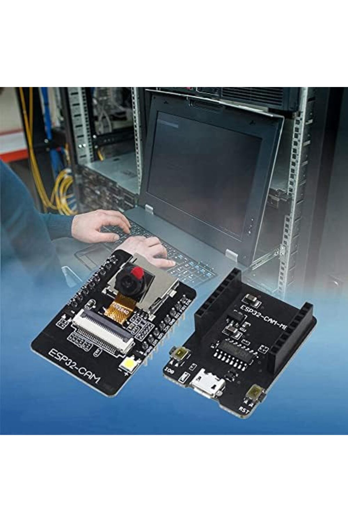 ESP-لوحة تطوير كاميرا Hevfdehy ESP32-CAM + وحدة كاميرا OV2640 2