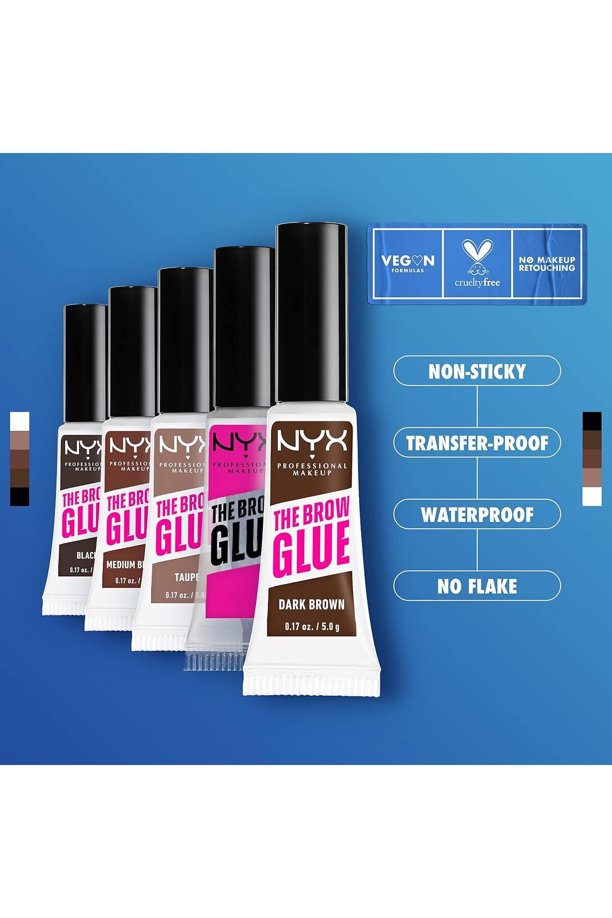 NYX-The Brow Glow Instant Brow Styler - Medium Brown 4