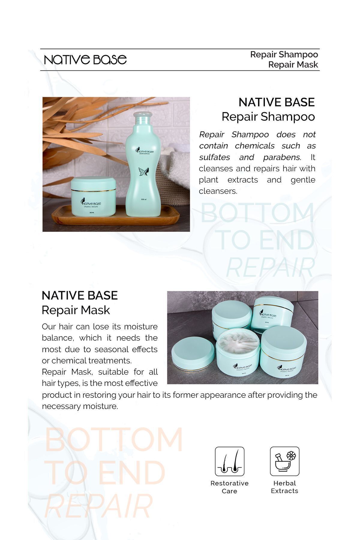 kozmetikist Native Base ONARICI MASKE — EN10021183620