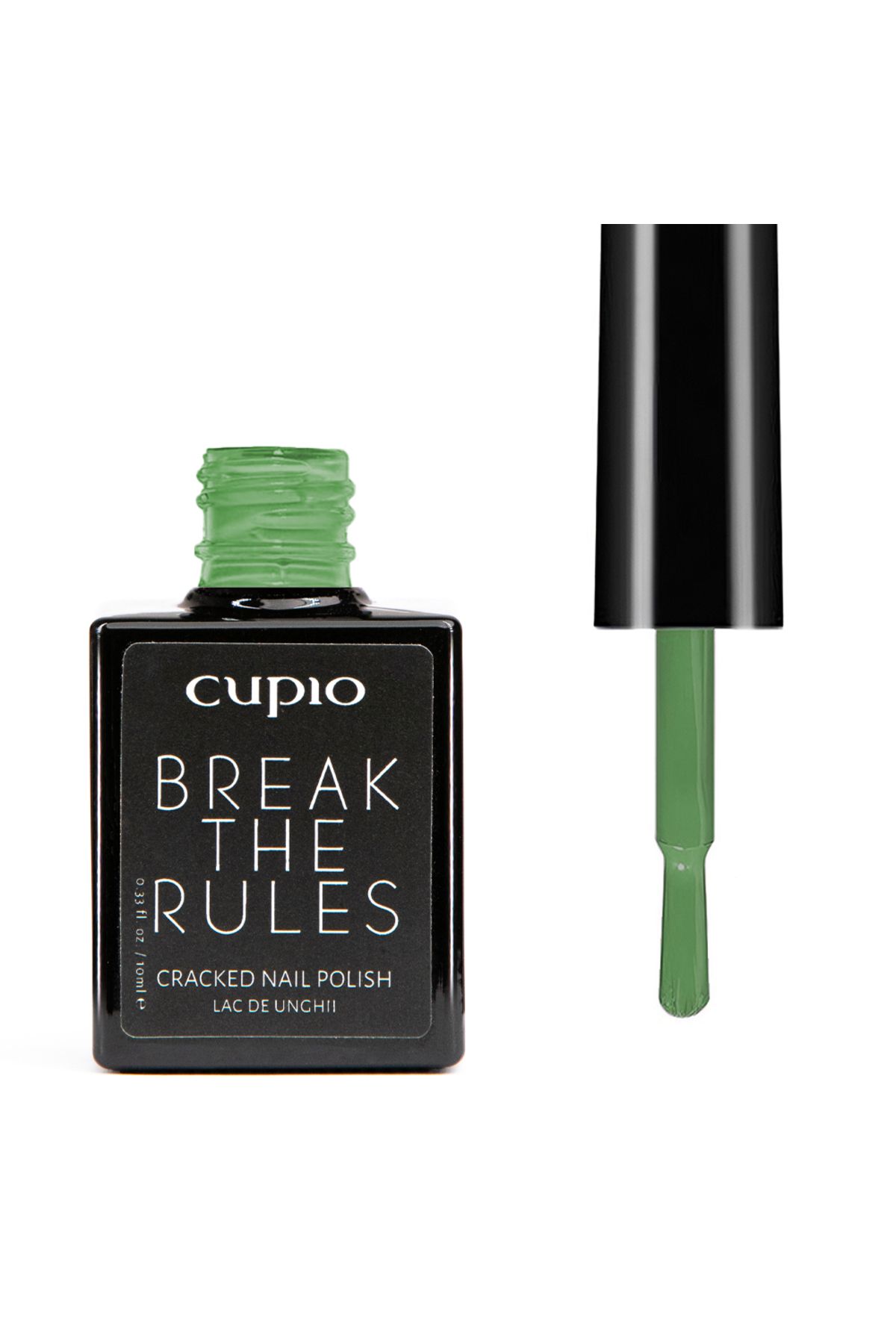 Cupio-Lak na nechty Break the rules - Black Chaos 10ml 3