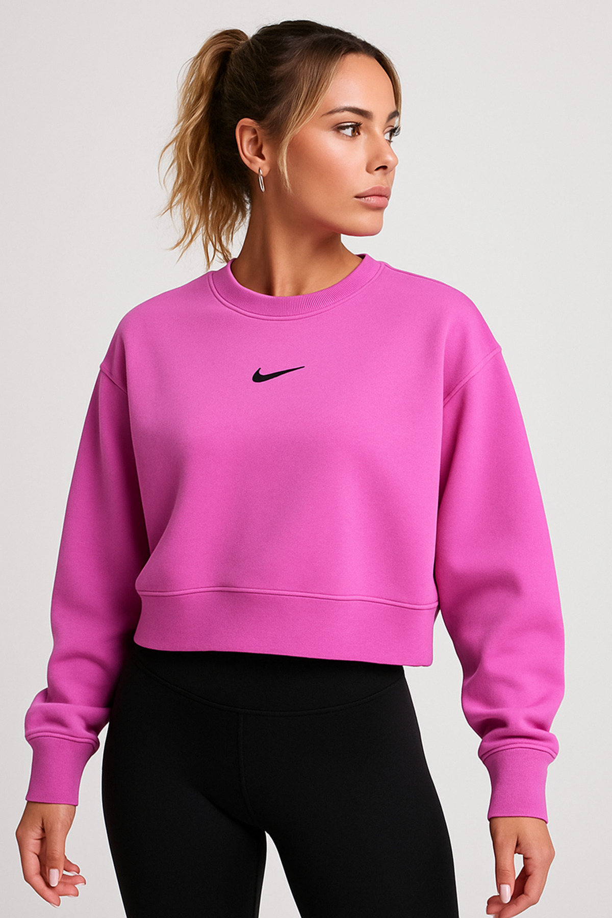 Nike Sportswear Collection Essentials Oversized Kadın Sweatshirt