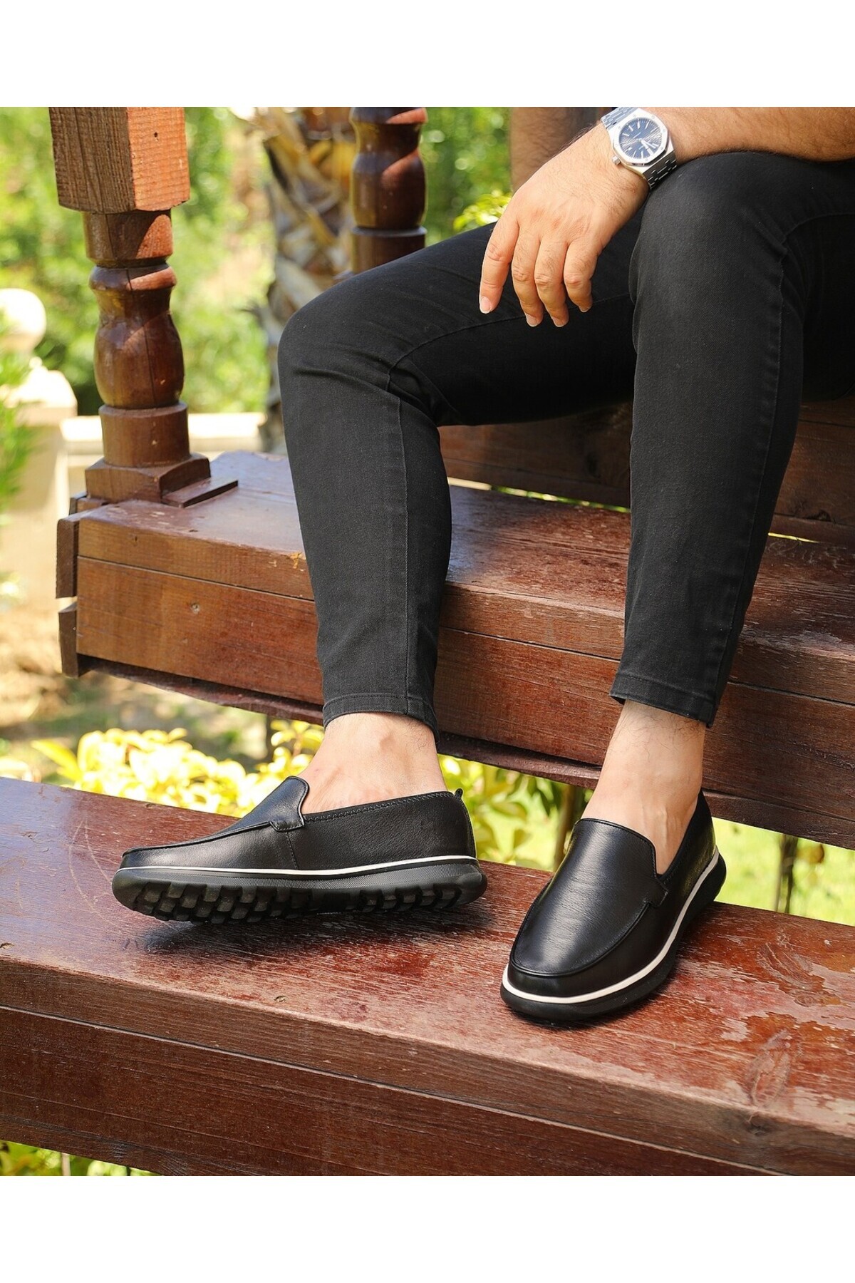 ایتالیانو آیاکابی کفش کتانی مردانه راحتی ALVI از جنس چرم اصل با زیره EVA