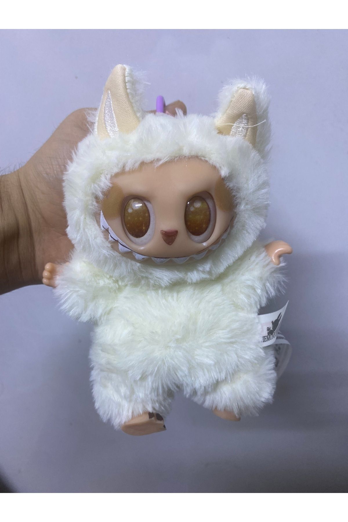 FEN TOYS-A Quality Labubu Figure Plush Collectible Toy Charm Keychain 3