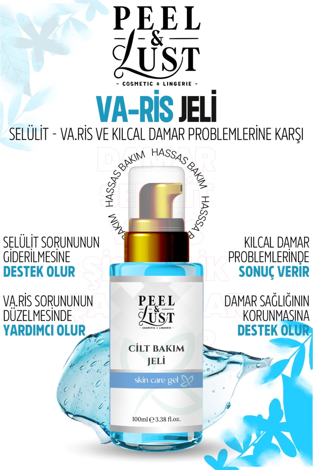 Va-ris Nemlendirici Bacak Bakım Kremi (V.ARİS, S.ELÜLİT, L.İPÖDEME ÖZEL) — varis_jeli — تصویر 4 از 4