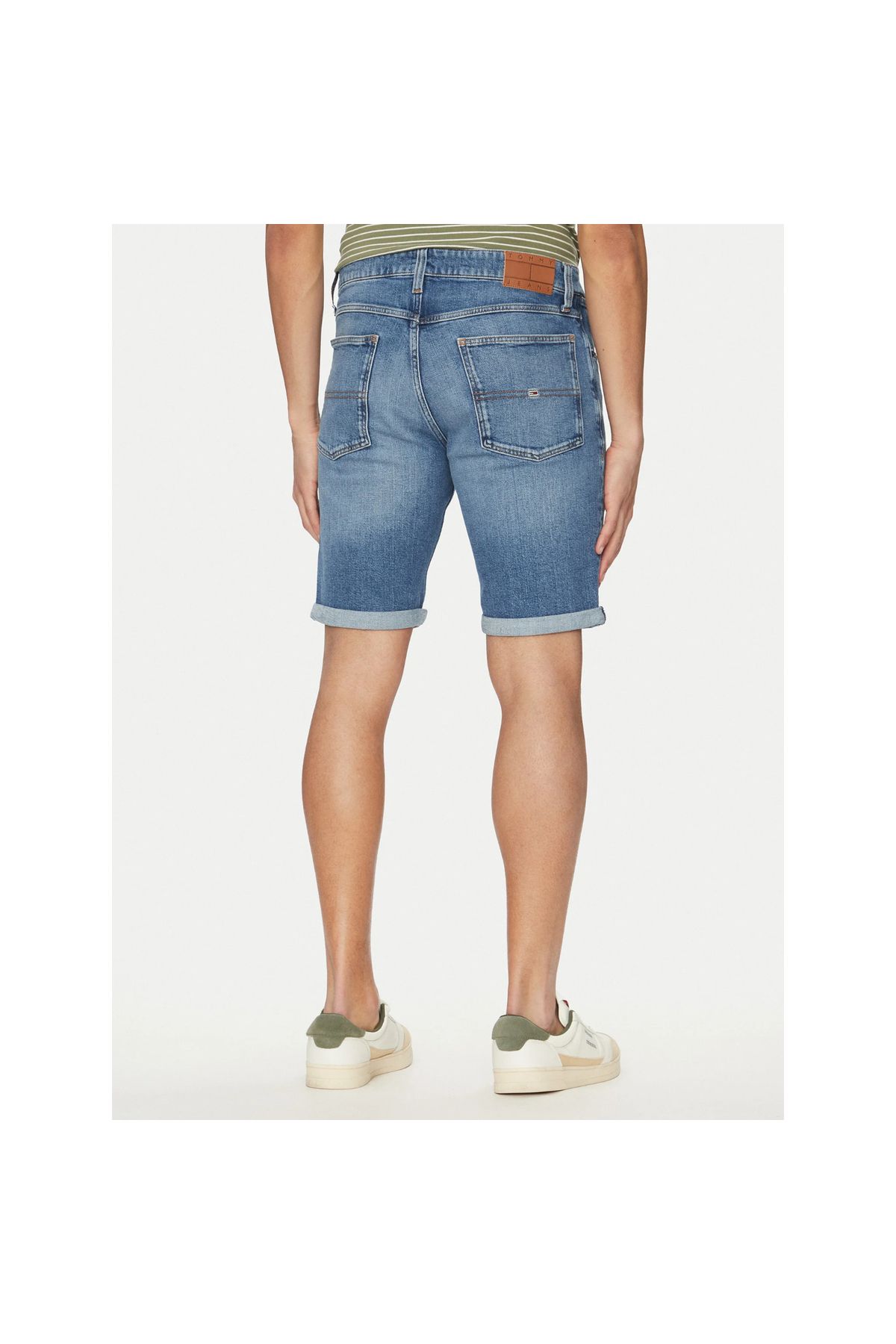 Tommy Hilfiger-Bermuda Shorts, for Men, with Pockets, with Logo, Zip and Buttons Closure 3
