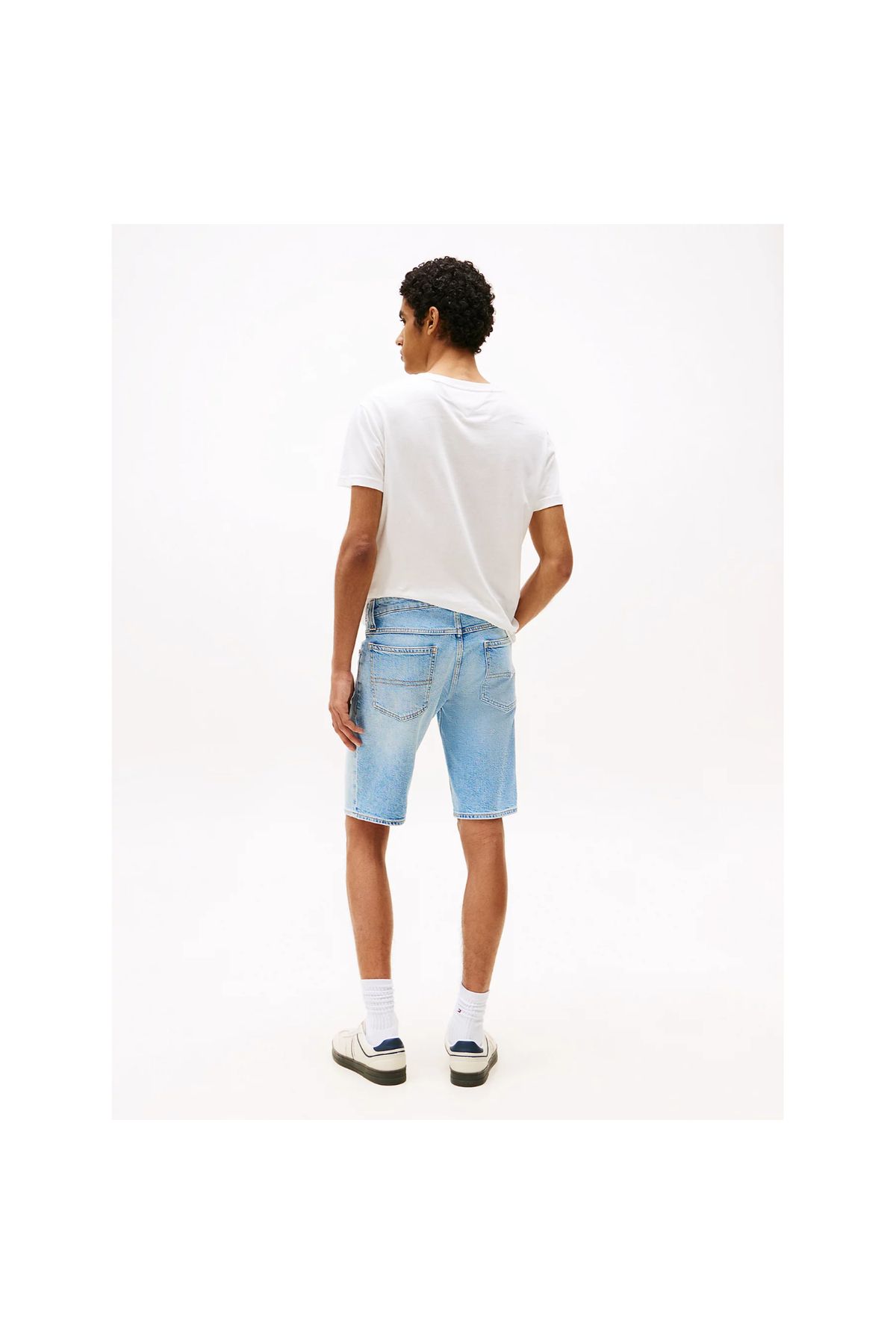 Tommy Hilfiger-Bermuda Shorts, for Men, with Pockets, with Logo, Zip and Buttons Closure 5
