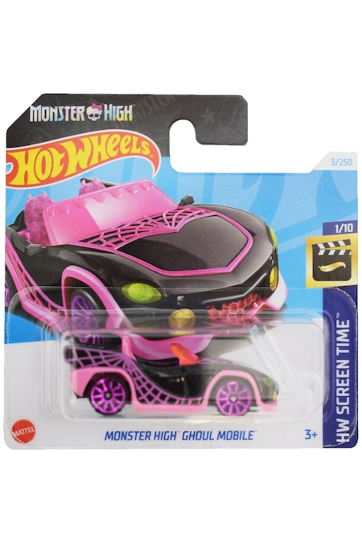 Masinuta Hot Wheels Monster High Ghoul Mobile