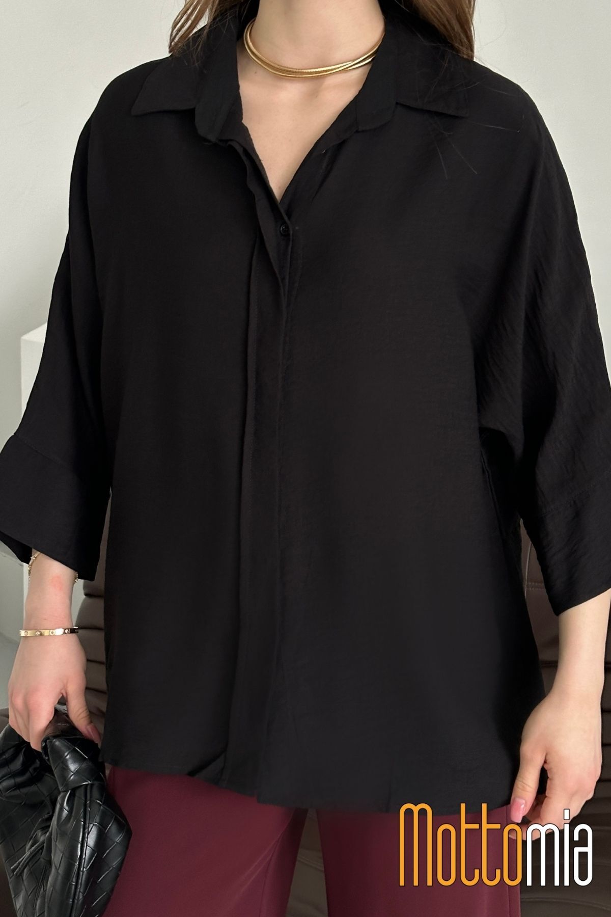 Women's Linen Buttoned Shirt | Summer Casual Cut Placketed Front Detailed Natural Fabric