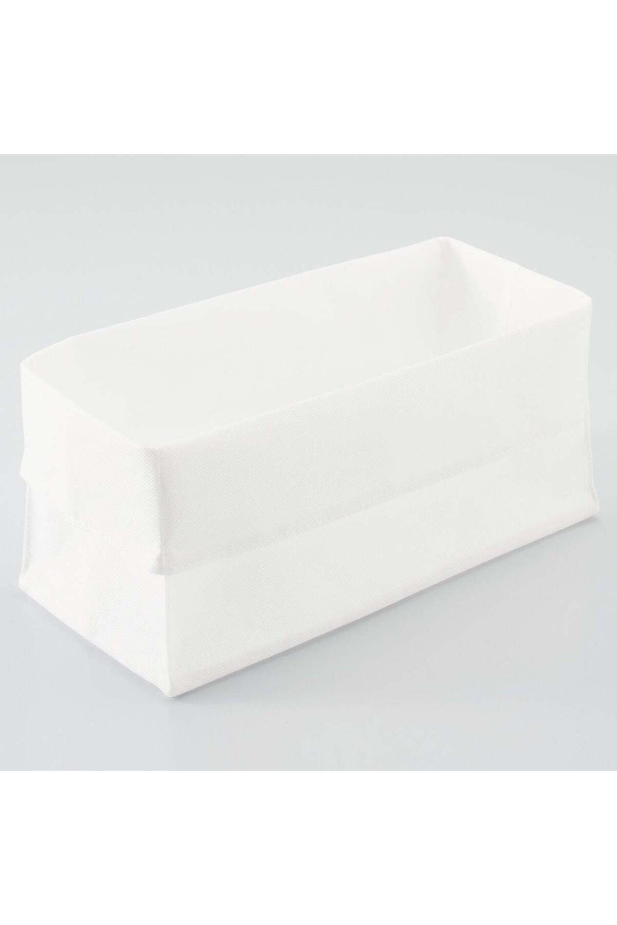 Muji-Non-Woven Fabric Partition Case with Variable Height, W 15 x D 325 x H 21 cm, 2 Pieces, M, Neutral 4