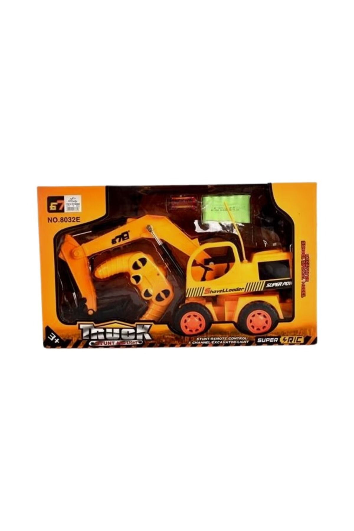 rexa-RC Simulation Construction Truck Set with Remote Control & Realistic Sound & Lights 1
