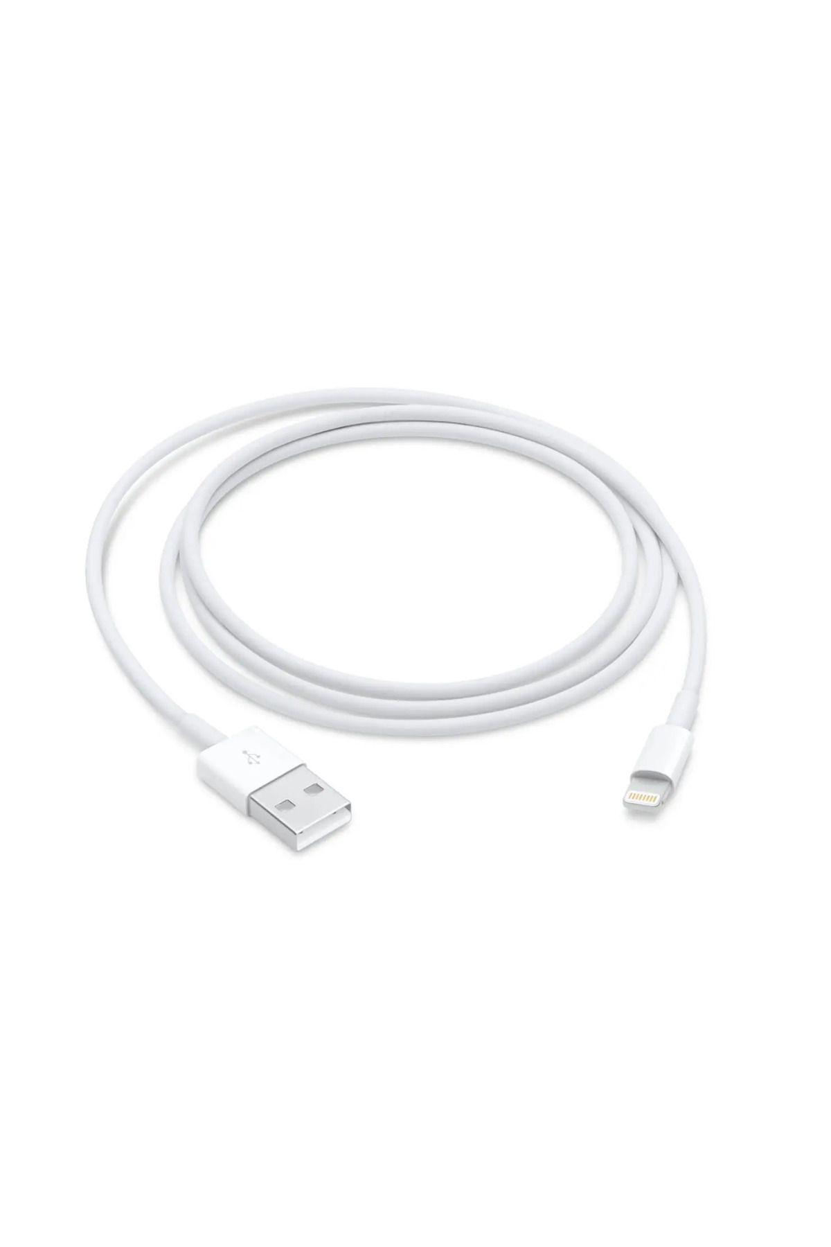 Apple-Cablu date MXLY2ZM/A, Lightning-USB A, 1m, Alb 1