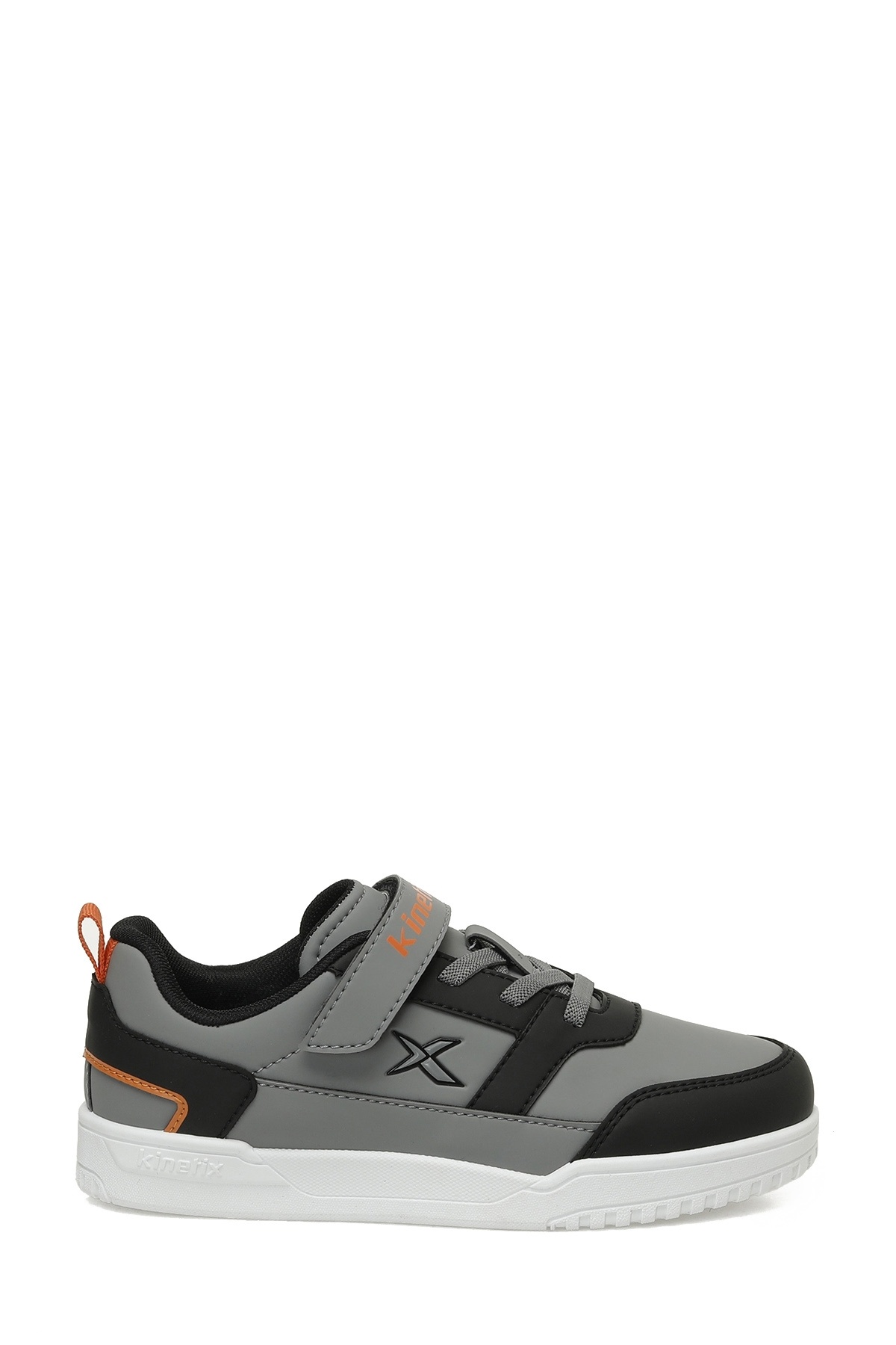 Kinetix-Found Pu F 5Pr Gray Boy's Sneaker 1