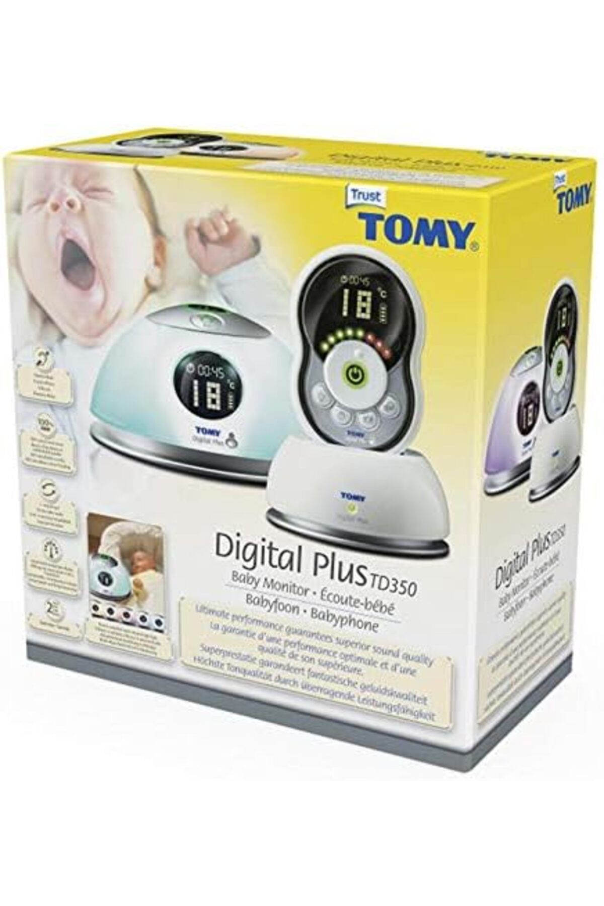 Tomy-Digital Baby Monitor Plus TD350 by 1
