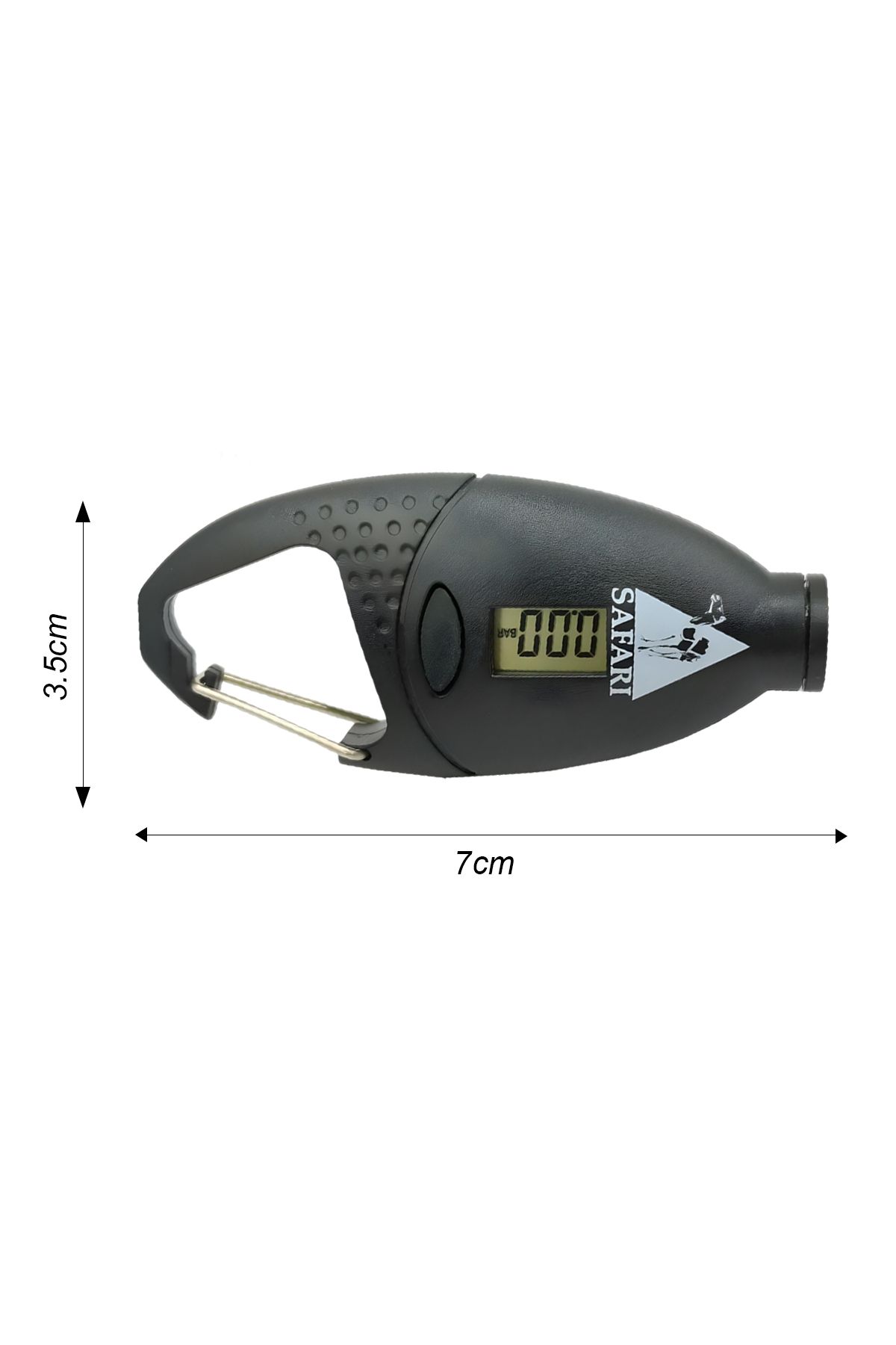 Safari-TG-52 Digital Tire Pressure Gauge with LCD Display and Hook for Cars, Bikes, and More 8