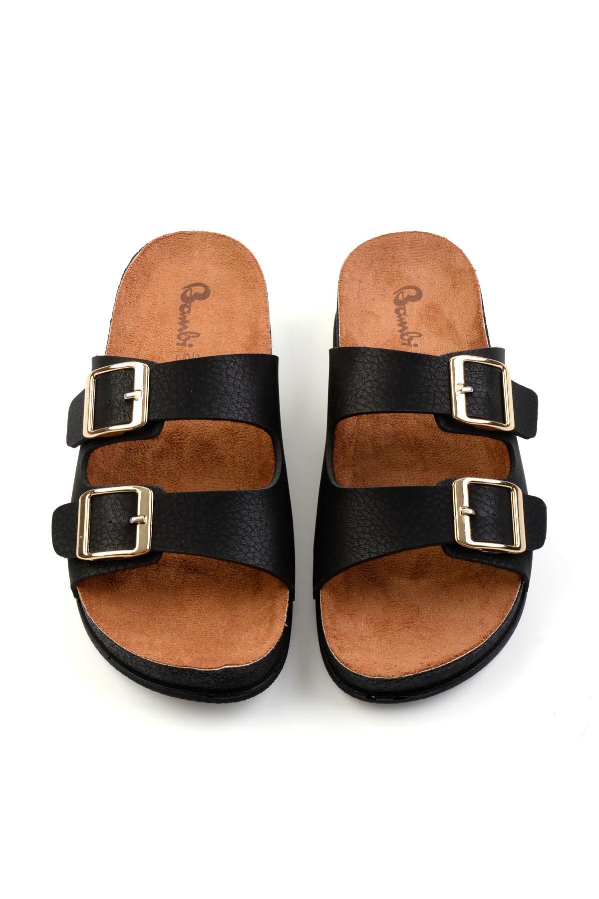 Bambi-Black Women's Slippers K04133111109 2
