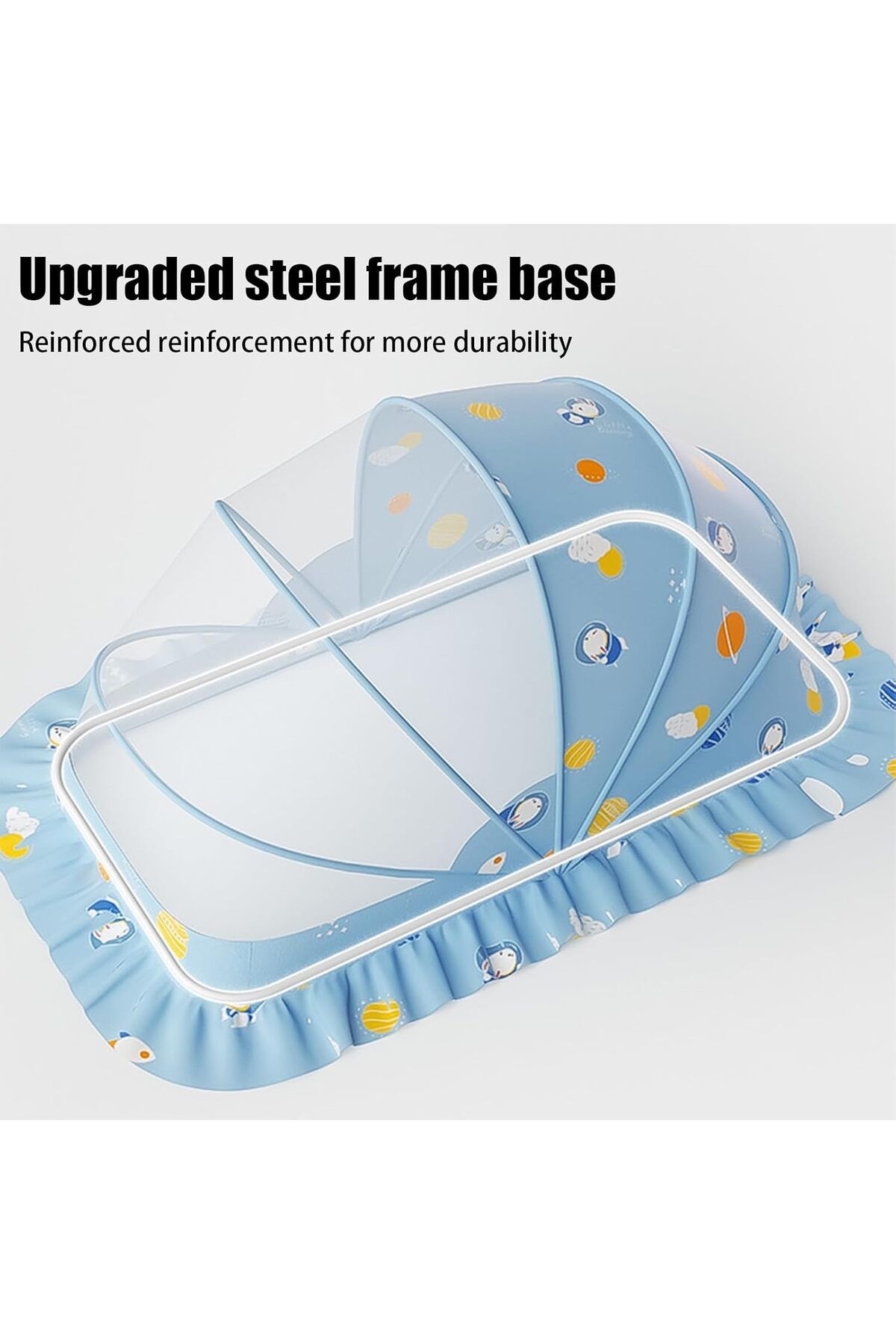 COOYA-Cute Baby Mosquito Net,Foldable Universal,Essential Mosquito Net for Slumber Ideal,98x55x60cm 6