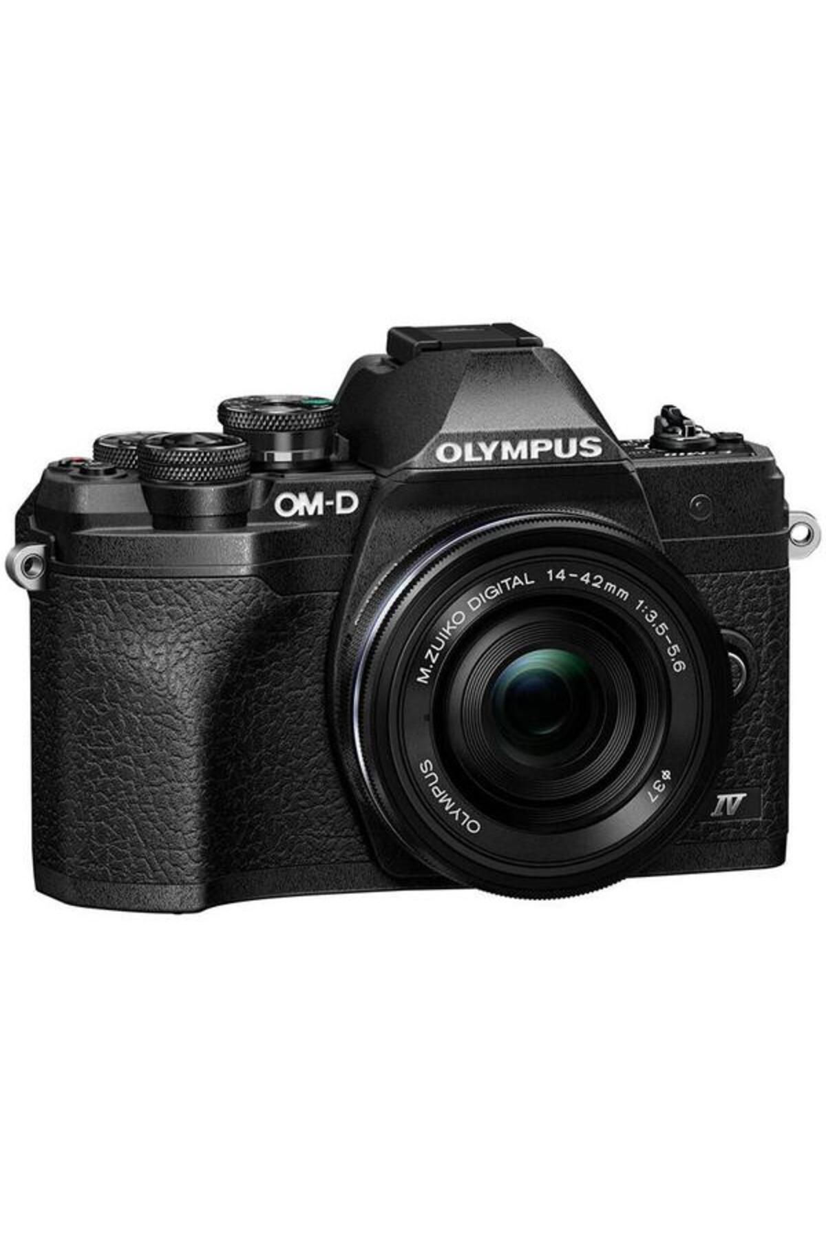 Olympus-E-M10 Mark IV + M.Zuiko Digital ED 14-42mm F3.5-5.6 EZ (Zoom tip Pancake), Negru 2