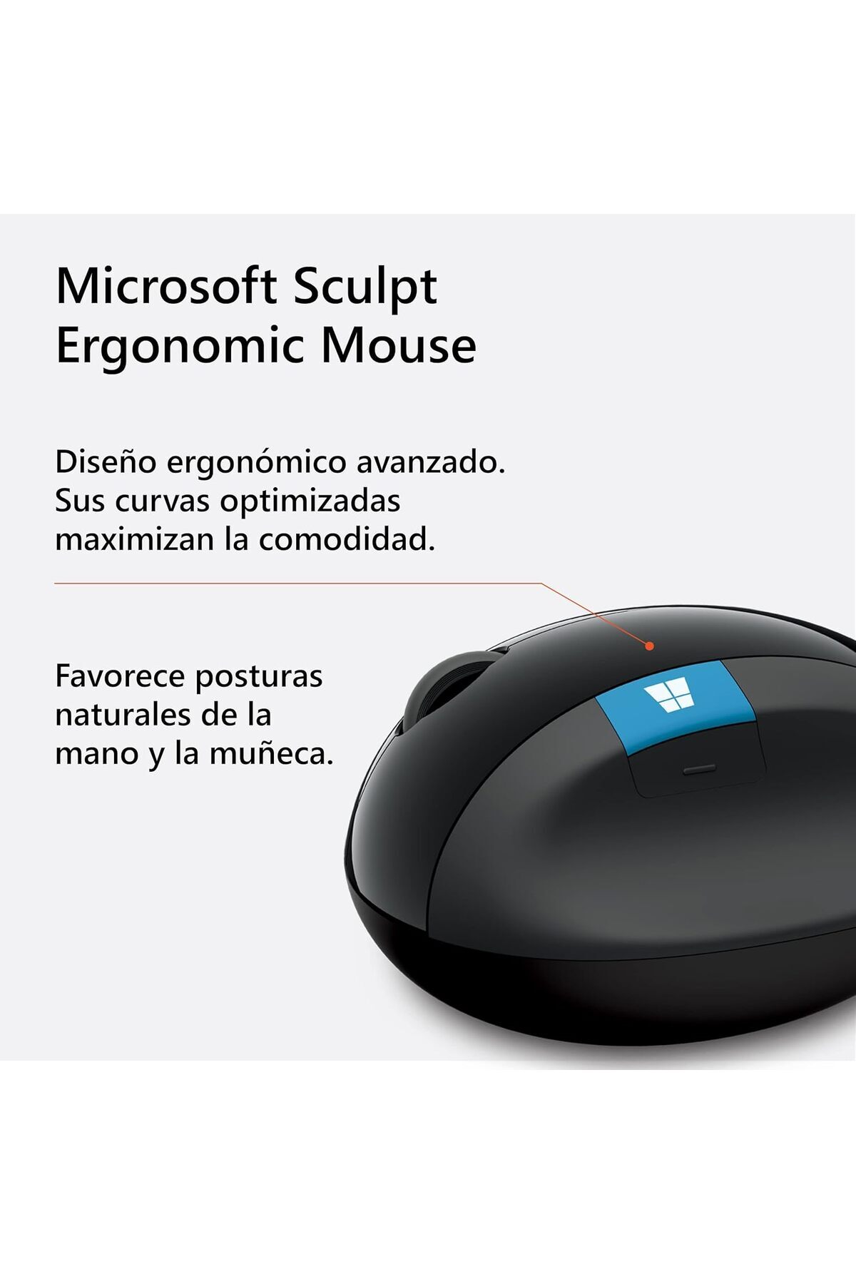MICROSOFT-Sculpt Ergonomic Mouse (L6V-00001), USB 4