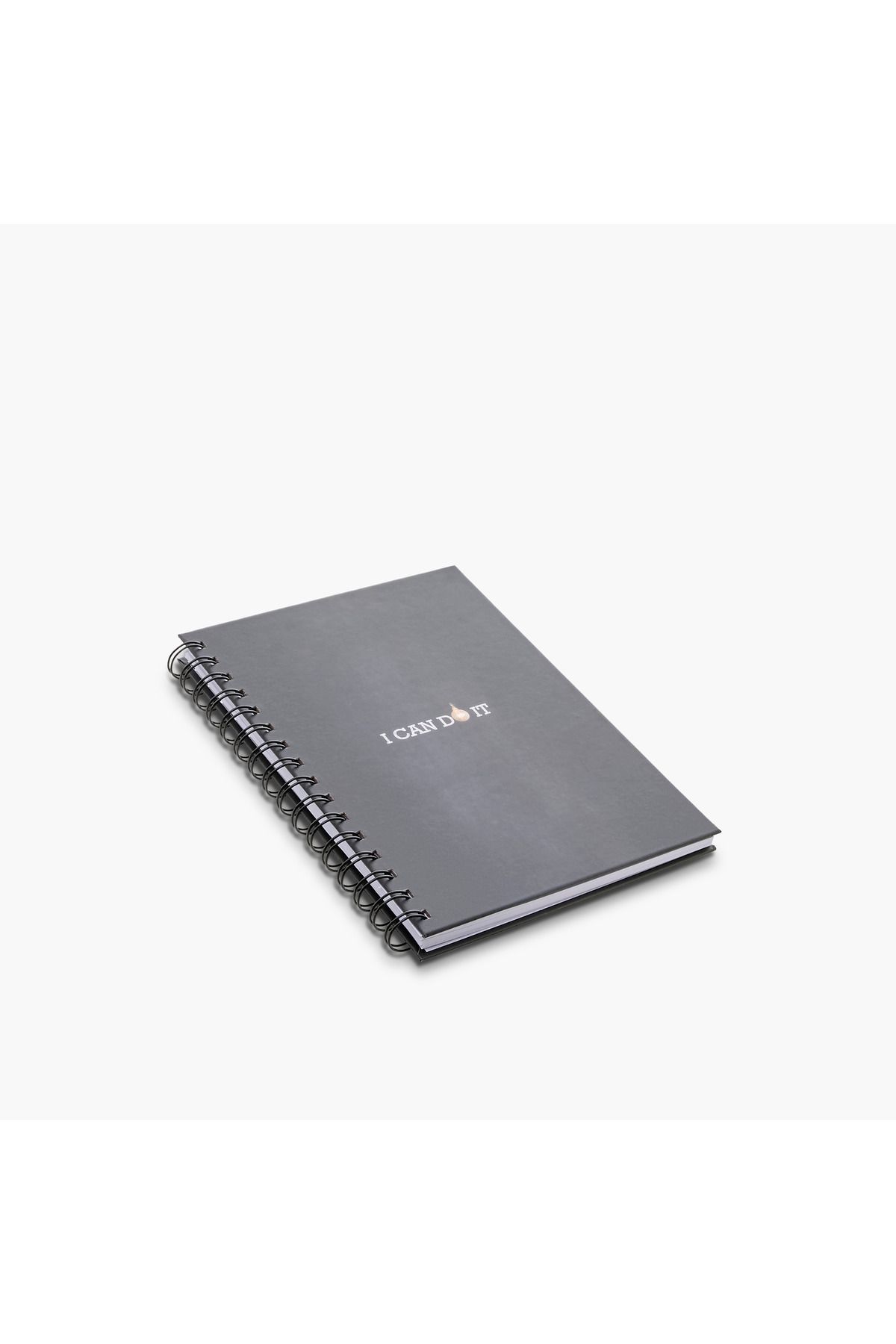 Lifestyle-Slogan Print A5 Hardbound Spiral Notebook 2