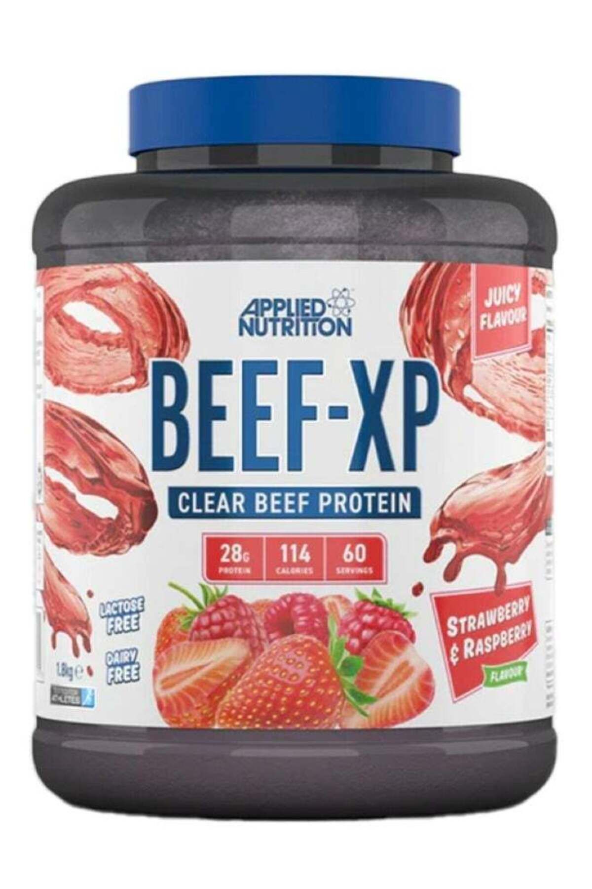 applied nutrition-Beef Xp Clear Protein Isolate Strawberry Raspberry Flavour 1.8 Kg 1