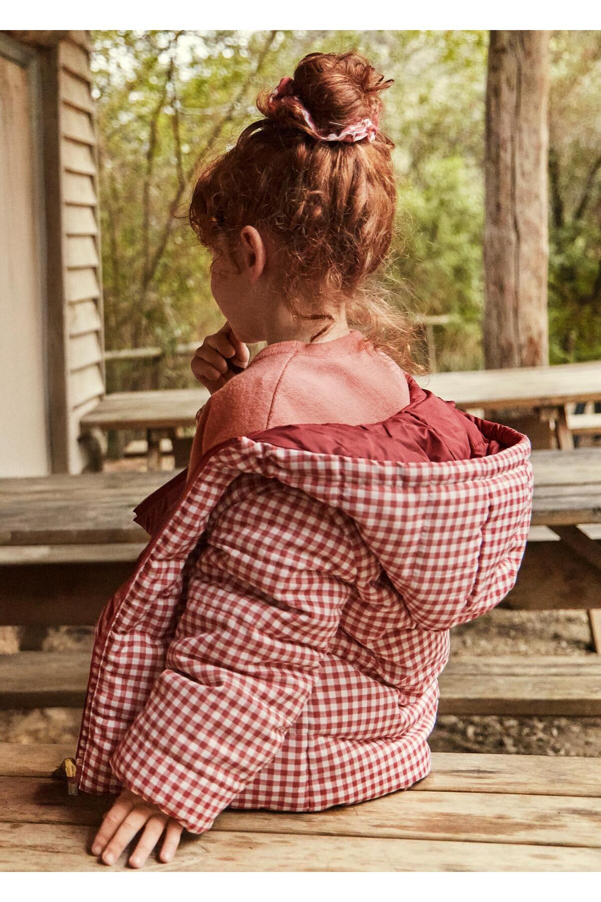 مایورال ژاکت دو رو دخترانه، قرمز