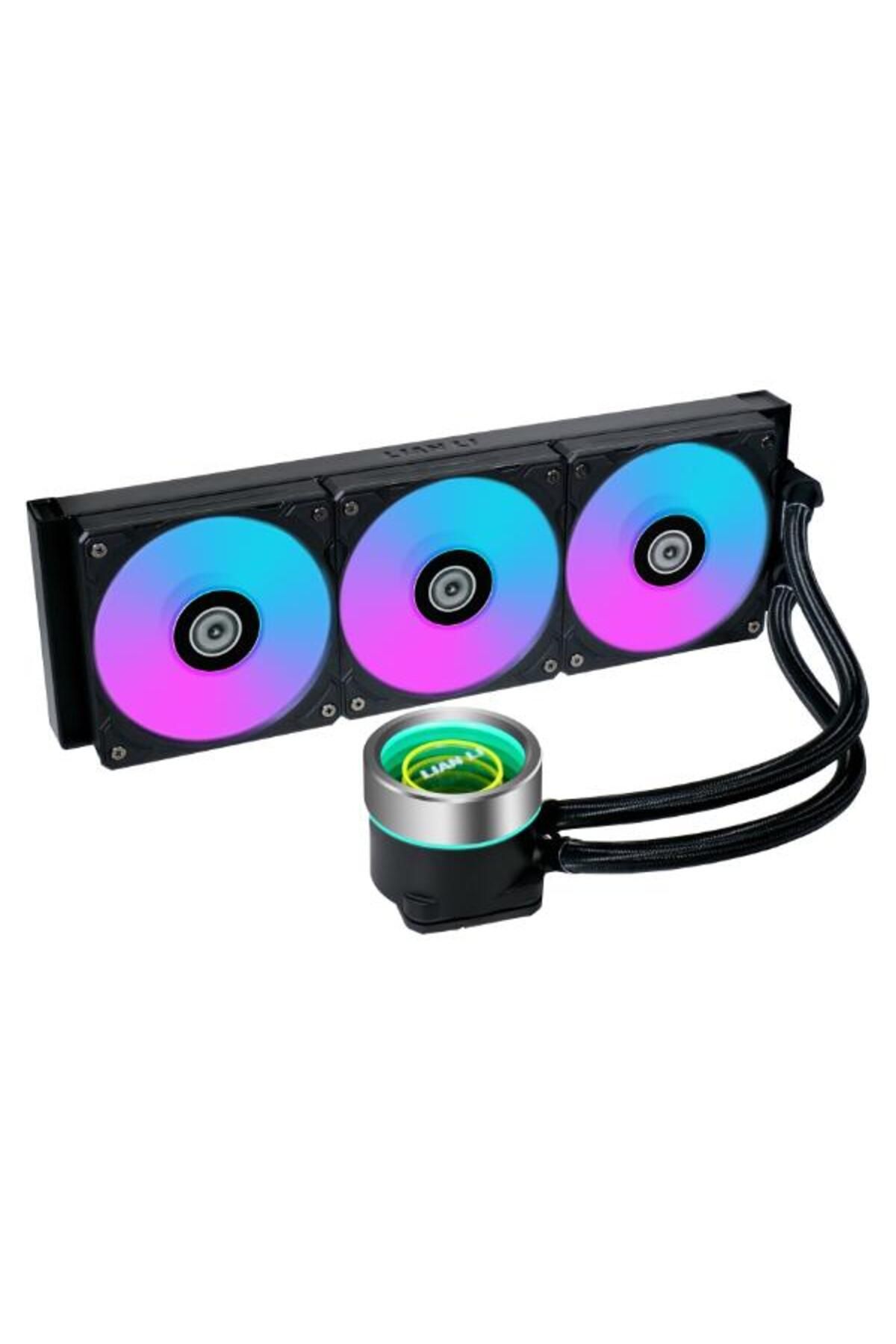 Lian Li-Cooler CPU Lian Li Galahad II 360 Trinity ARGB, illumination ARGB, 3x 120mm, 2450 rpm, PWN (Black) 1