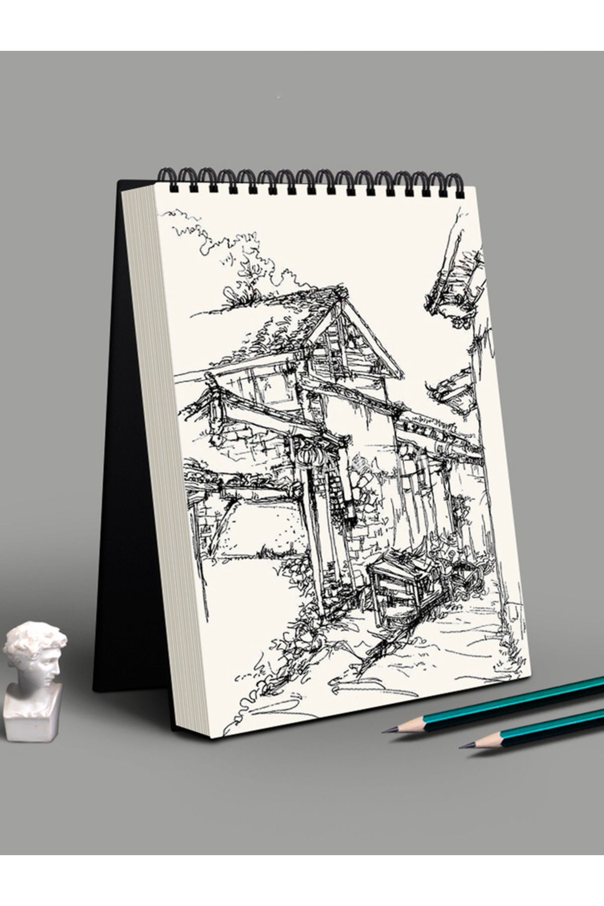 Choice-A5 1 Pack 30-Sheets ,Sketch Book, Top Spiral Bound Sketch Pad, Acid Free Art Sketchbook Artistic Dra 4