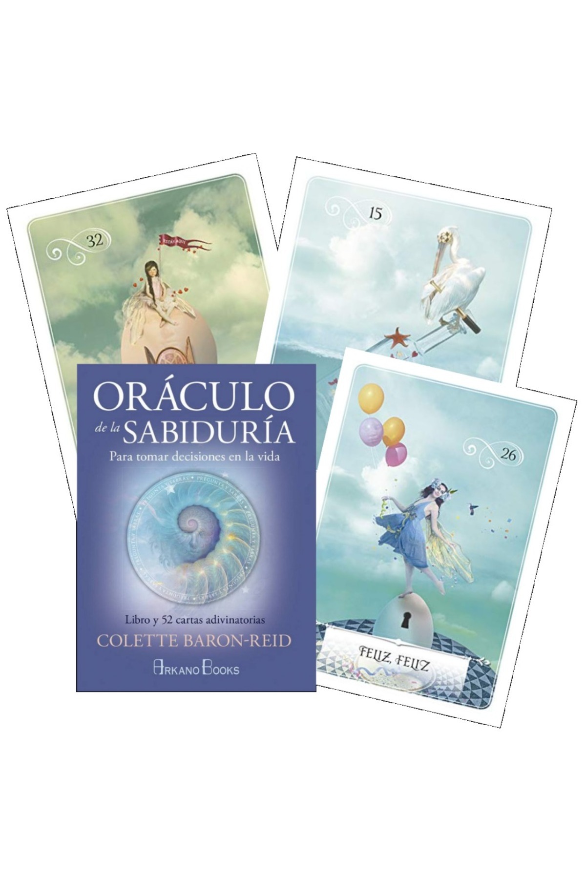 Choice-Oracle of Wisdom To Make Decisions In Life 52 Divination Oracle Cards Spanish Edition 10.5*7.5cm 1