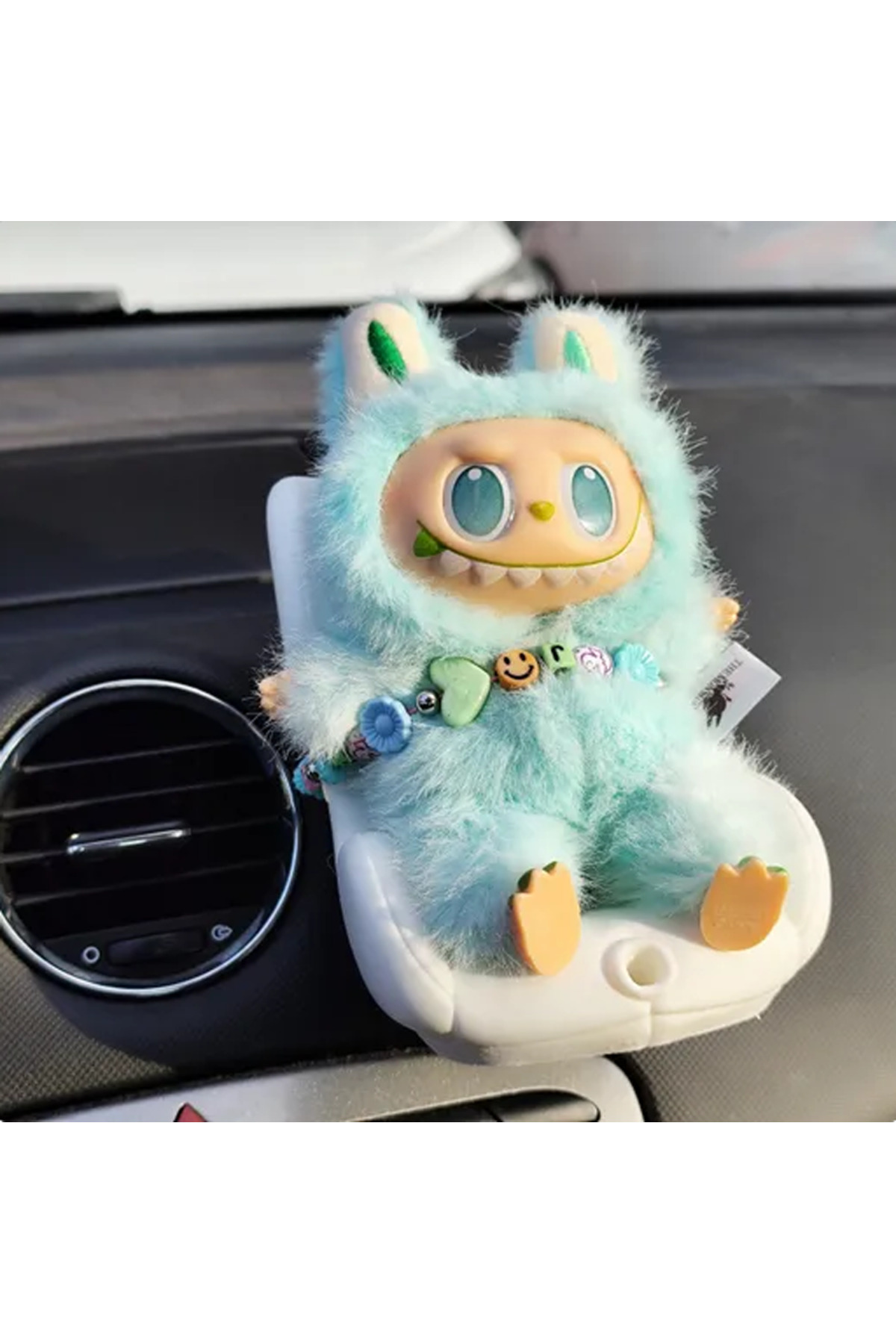 ÇAKRA Mini Araba Koltuğu Aksesuarı Labubu Peluş Oyuncaklar İçin Dekoratif Oto Koltuğu (Oyuncak Hariçtir)