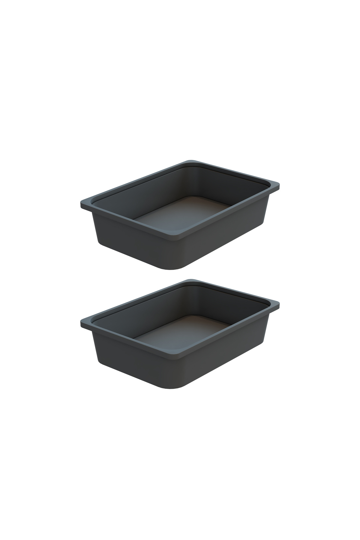 Moniev Kids Montessori Oyuncak Dolabı Kutusu Saklama Kutusu 41X30.5X10 Çocuklar İçin Aktivite Kutusu 2 Adet