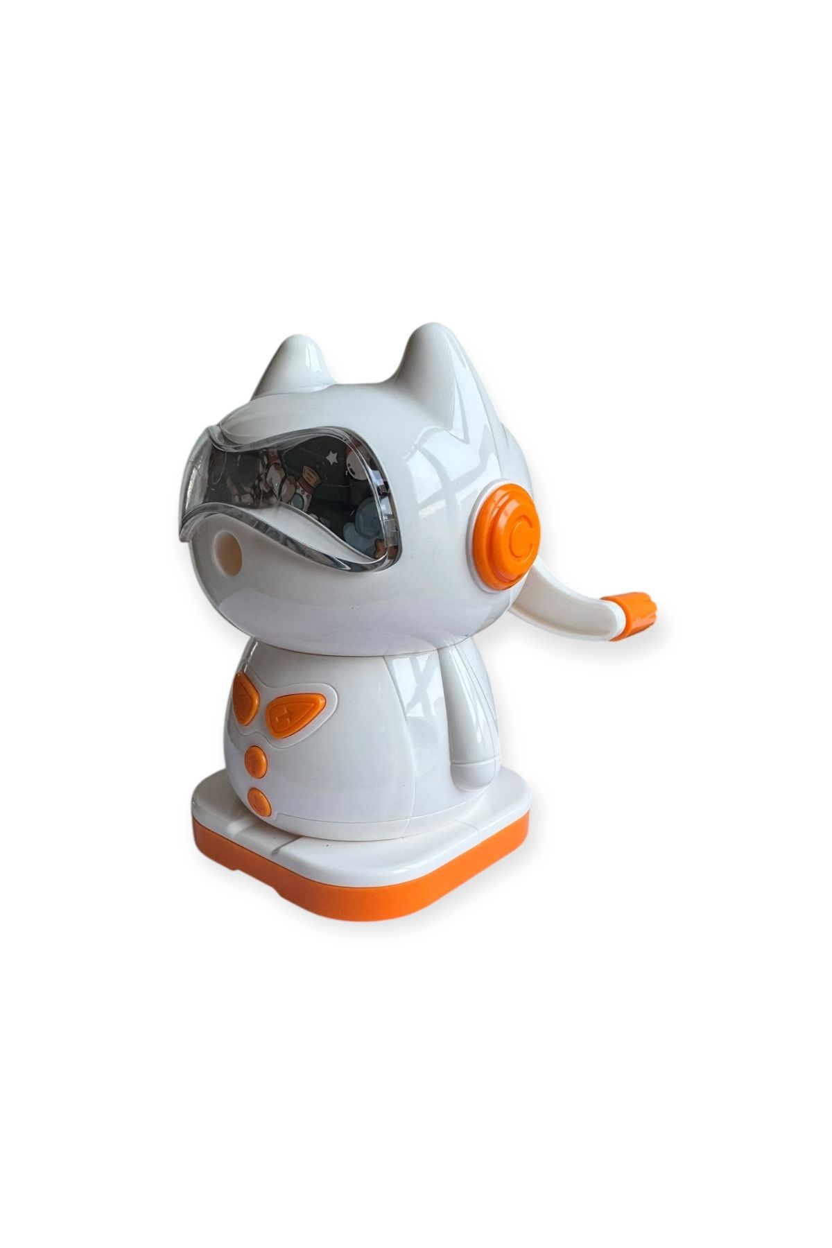 Polin-Mechanical Pencil Sharpener with Cat Design, Rotating Lever, 4 Color Options 6