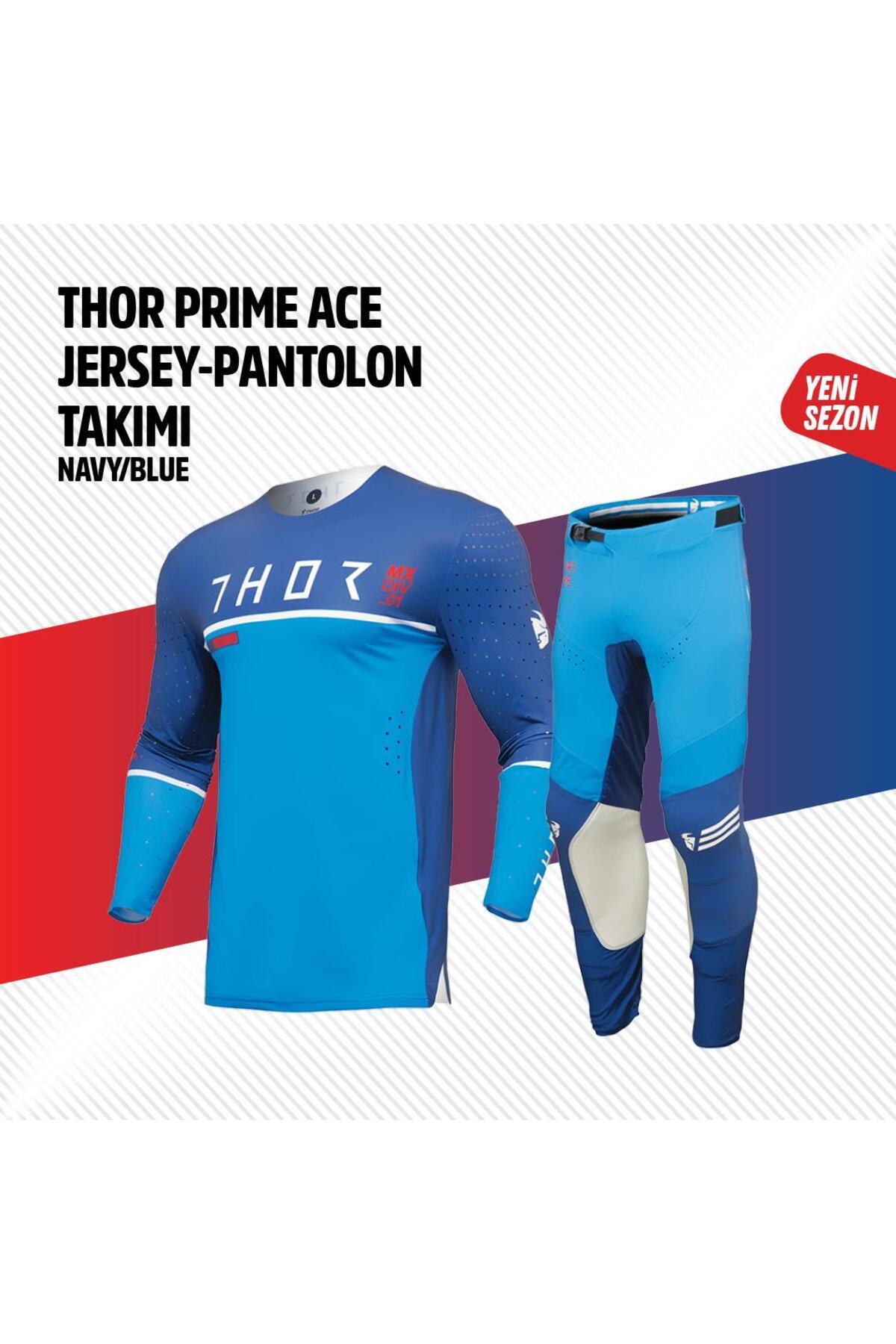 THOR TURKUAZ MAVİ JERSEY PANTOLON TAKIMI