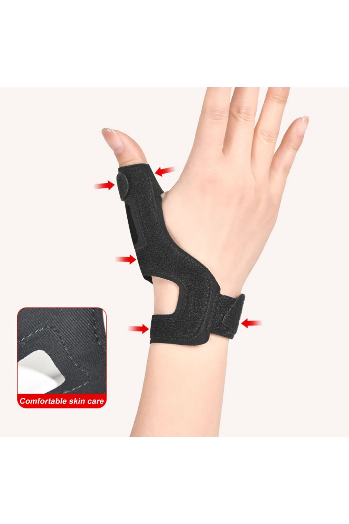Choice-1pcs 1Pcs Thumb Brace Splint for Trigger Finger and De Quervain's Disease Thumb Support Stabilizer U 4