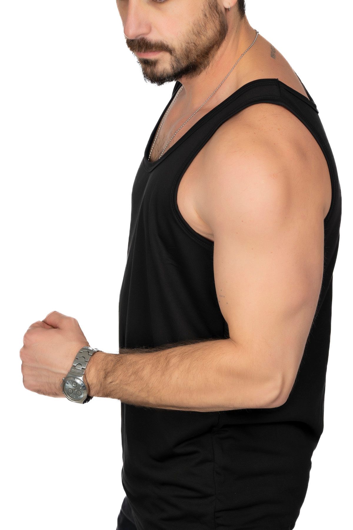MAXI DRY-Anti-Excessive Sweating Men's Undershirt, Double Layer, Leak Proof 3-Piece Series 5