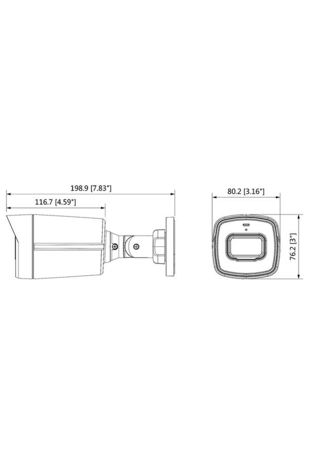 DAHUA-Camera supraveghere exterior Starlight HAC-HFW1500TL-A-0360B-S2, 5 MP, IR 80 m, 3.6 mm, microf 6