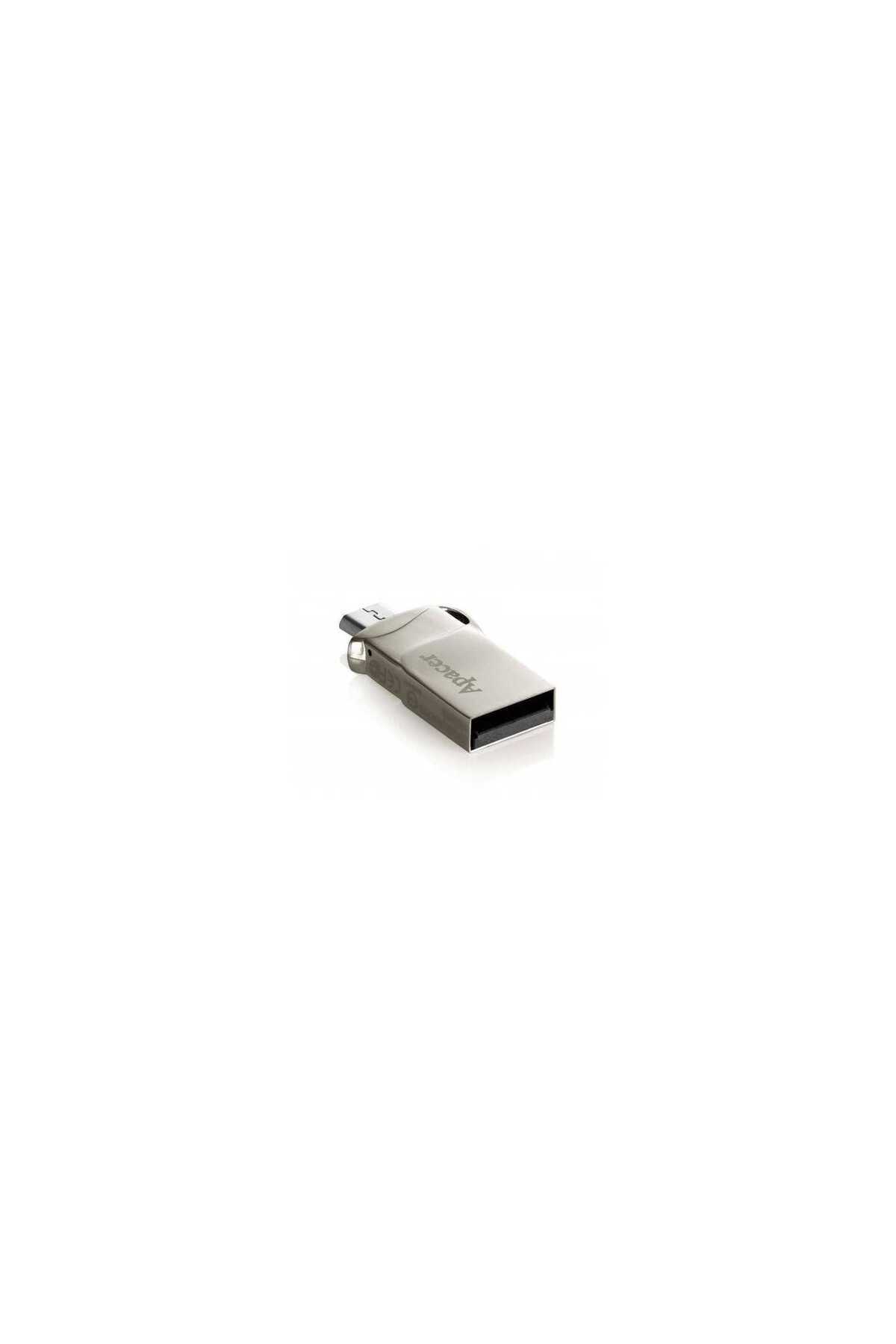 Apacer-Flash Memory OTG/USB 2.0 8GB Silver 1