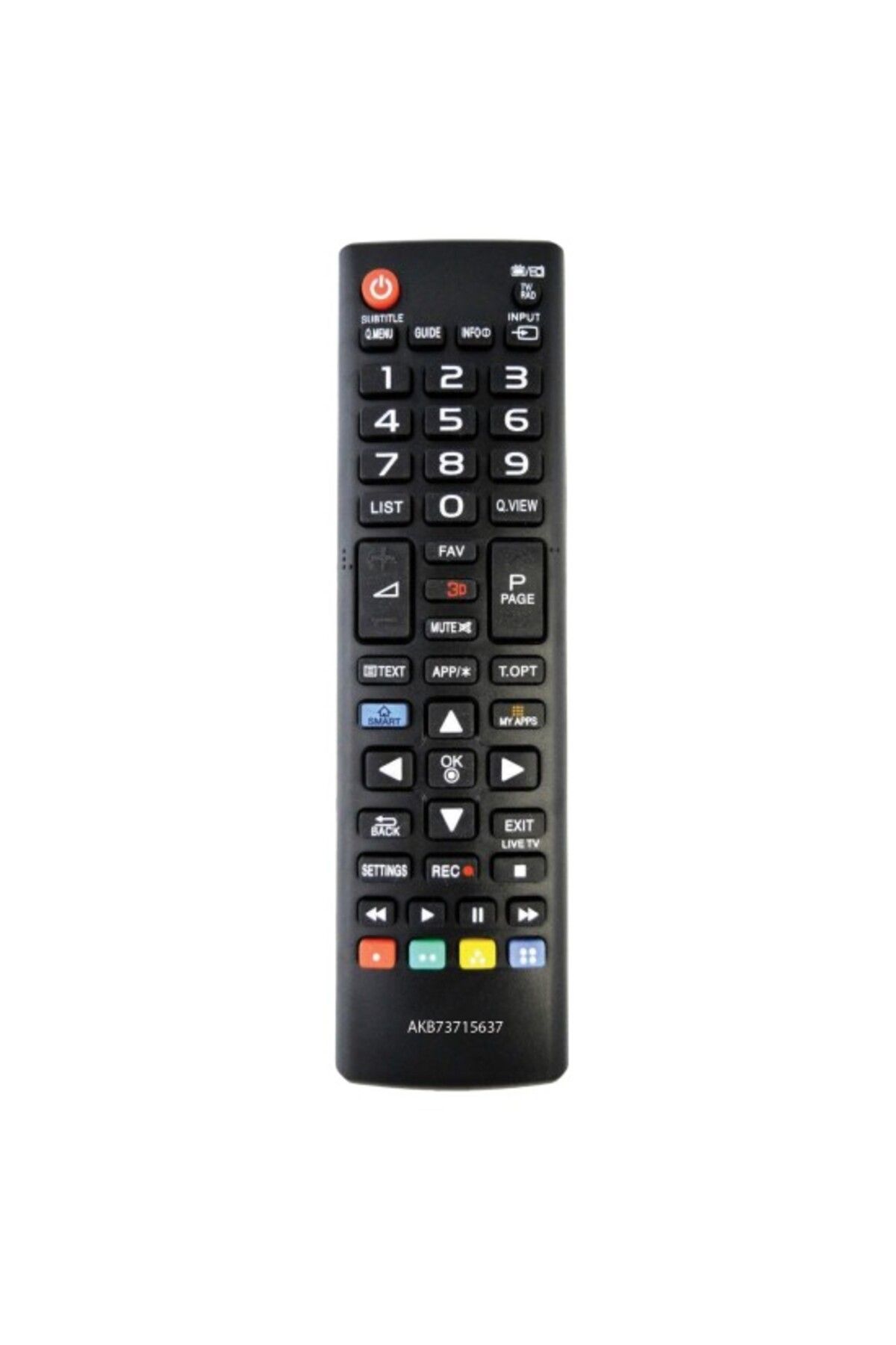 OEM-AKB73715637 KNTECH remote control for LG LCD/LED with 3D function 1