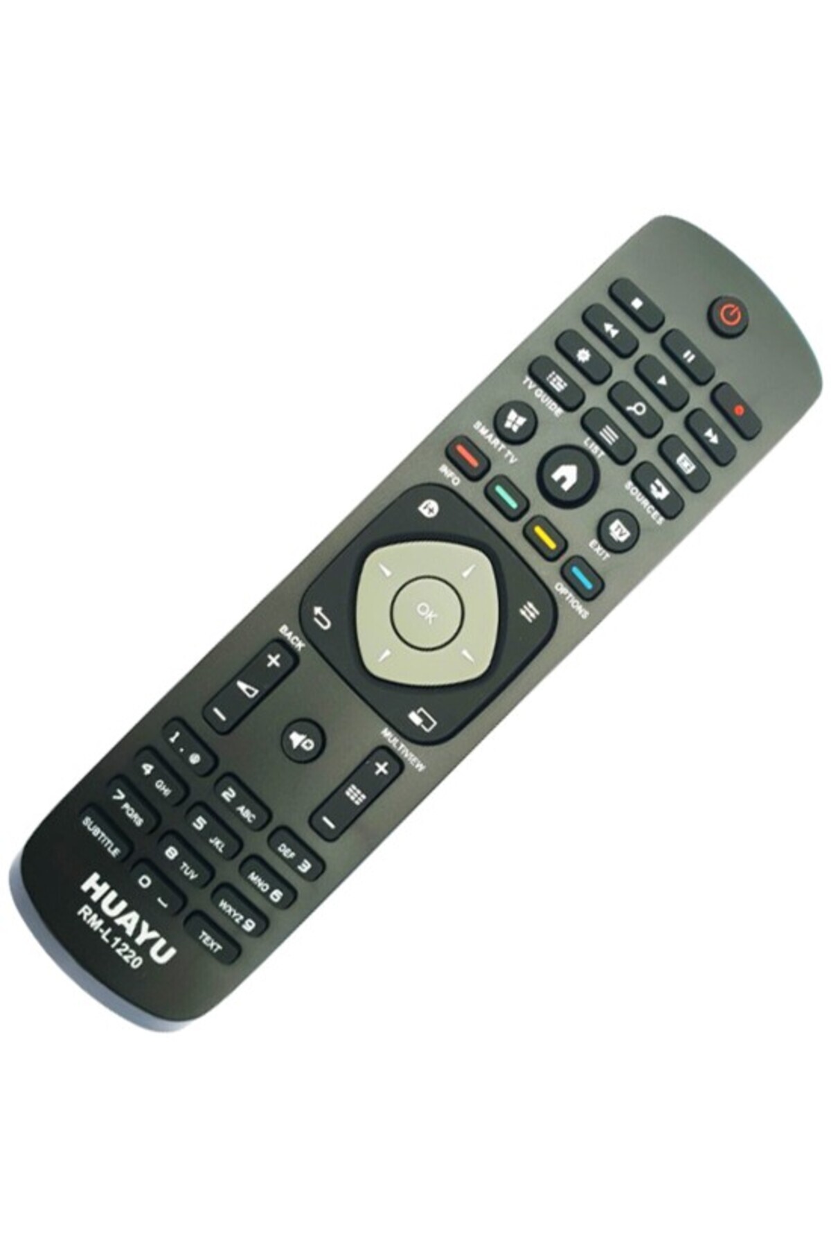 OEM-RM-L1220 Remote control for PHILIPS LCD/LED with codes SAA3010 and PHILIPS (POWER+KEY"1"-SAA301) 1