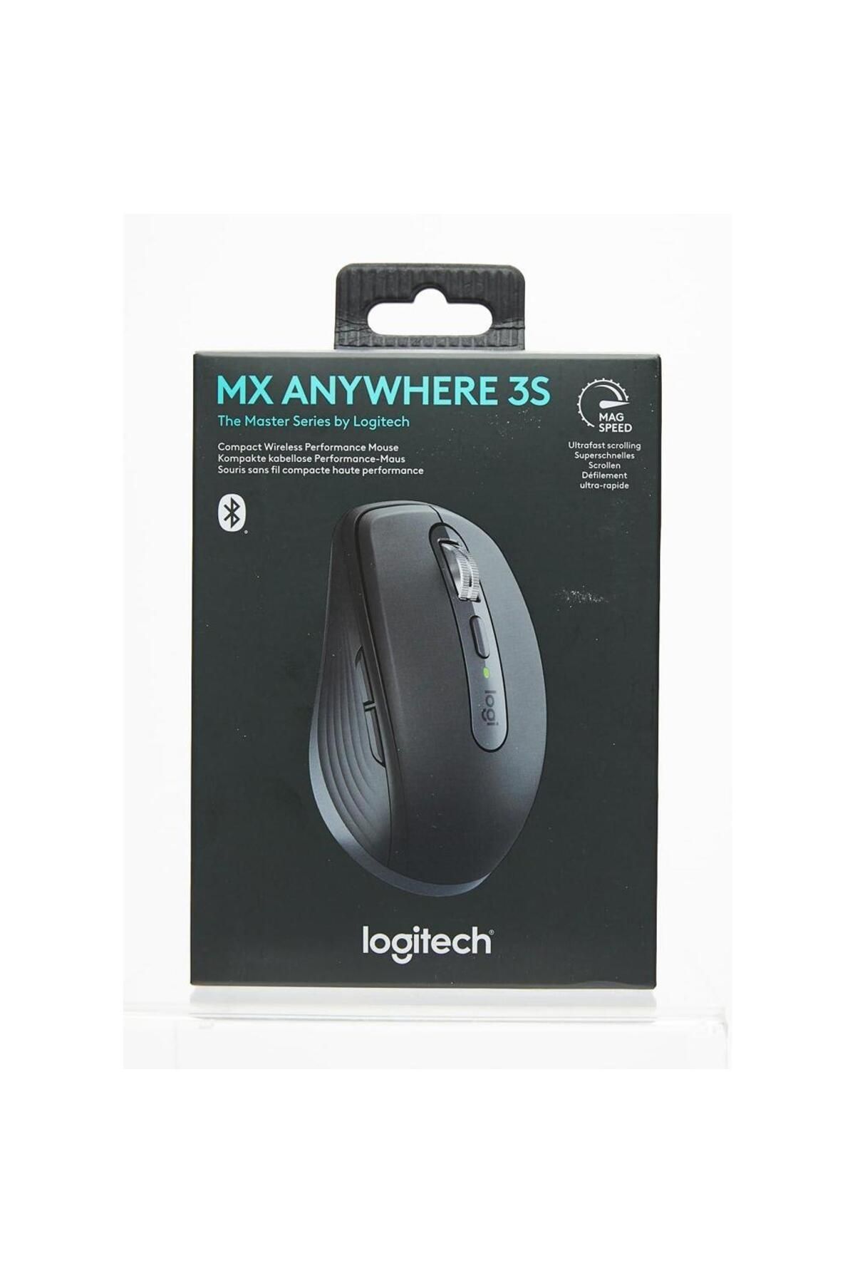 logitech-ماوس MX Anywhere 3S اللاسلكي المدمج باللون الجرافيتي 4