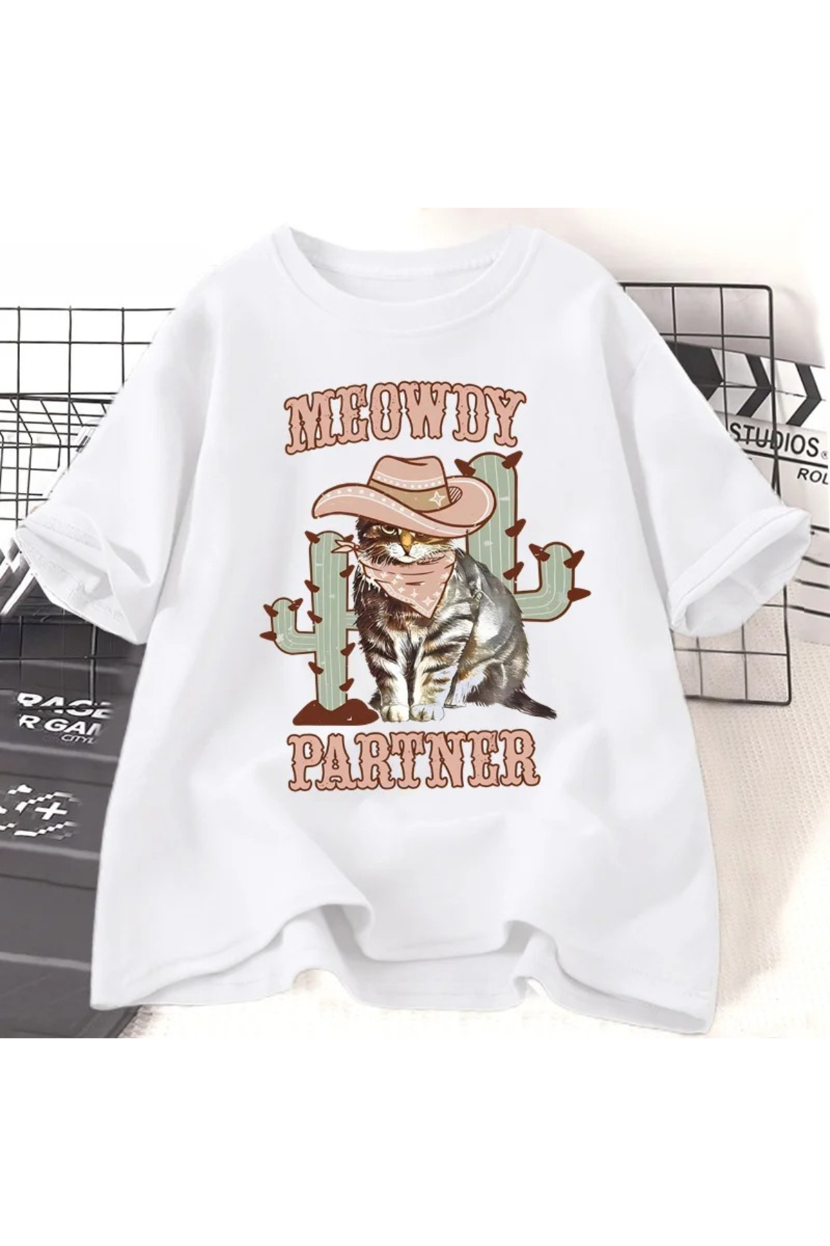 White Retro Cute Western Cowboy Cuckold Summer Street